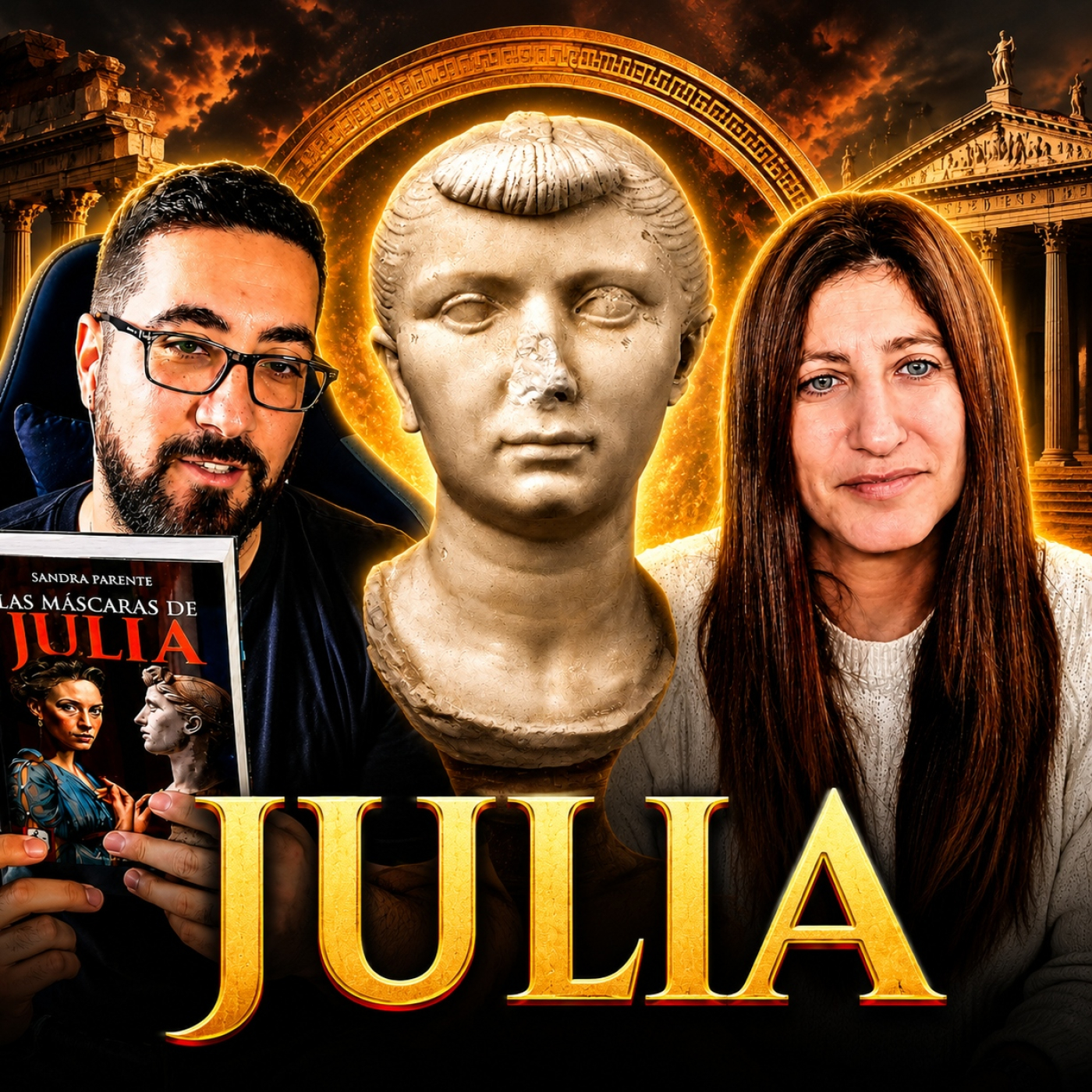 Ep 25. Julia la Mayor y Julia la Menor: mujeres, propaganda y poder en la Roma de Augusto episode artwork