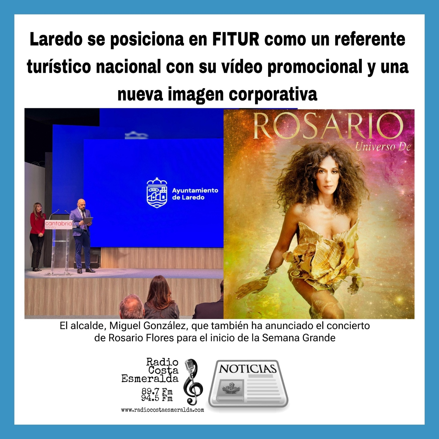 Laredo se posiciona en FITUR como referente turístico nacional y anuncia concierto Rosario Flores episode artwork