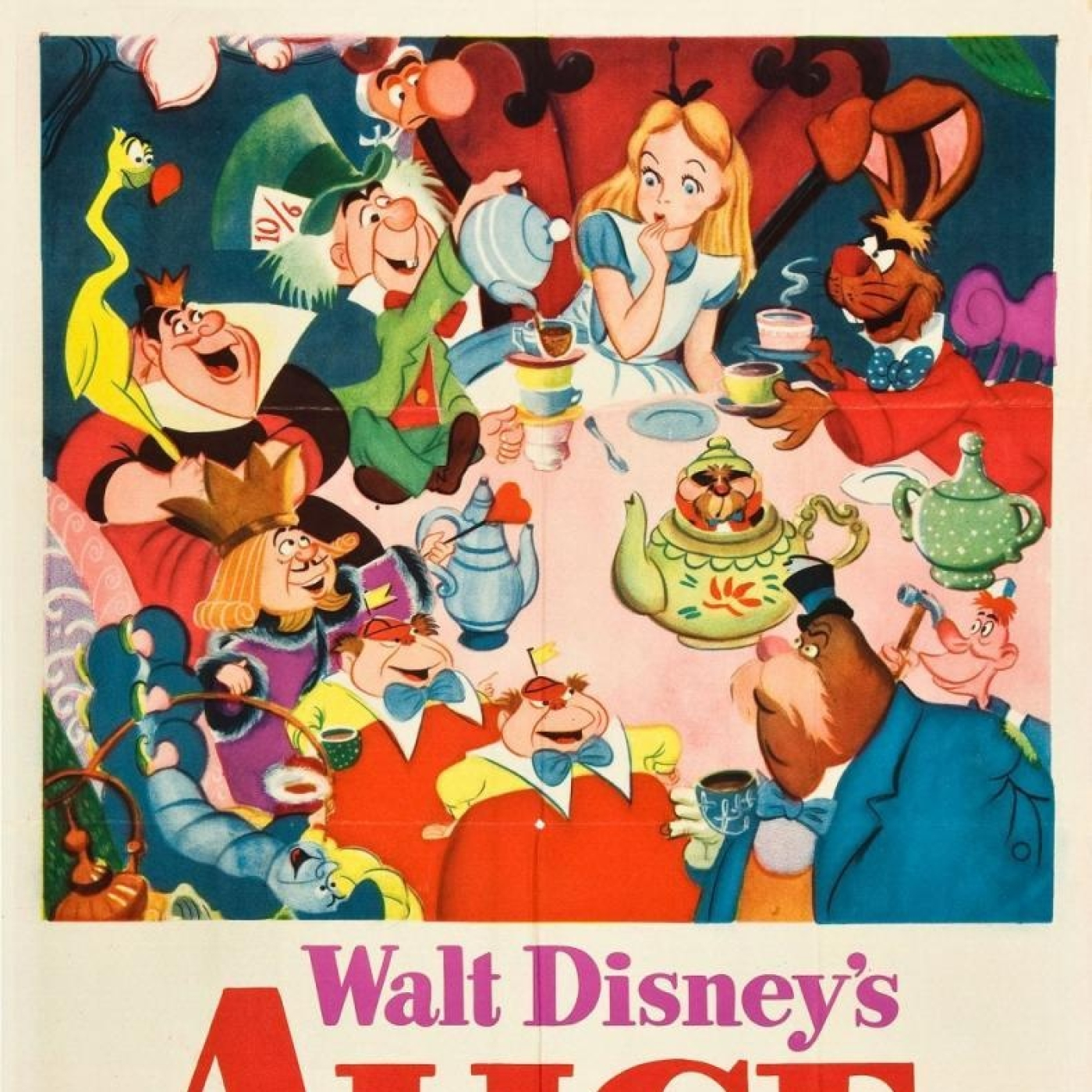 CRÍTICA | ALICIA EN EL PAÍS DE LAS MARAVILLAS (1951) - CLYDE GERONIMI, HAMILTON LUSKE & WILFRED JACKSON episode artwork