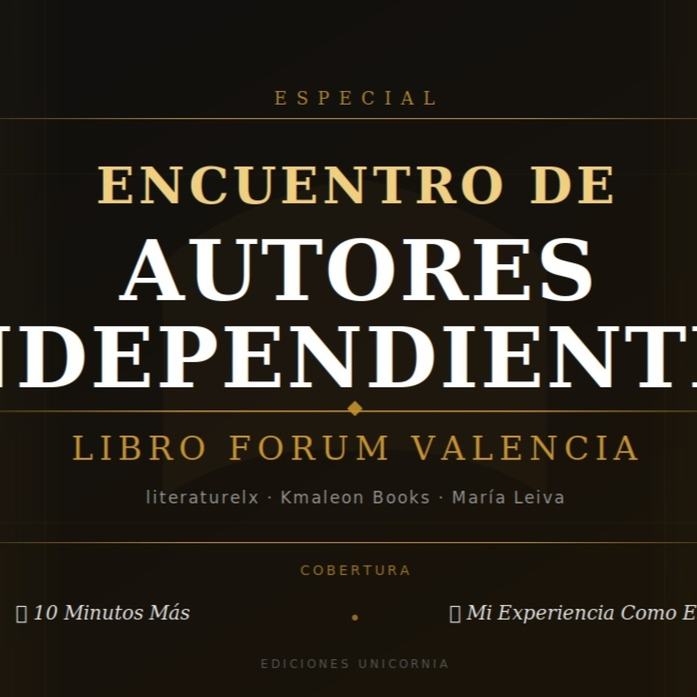 Feria Literaria Libro Fórum Valencia 2026 — Especial con literaturelx, Kmaleon Books y María Leiva