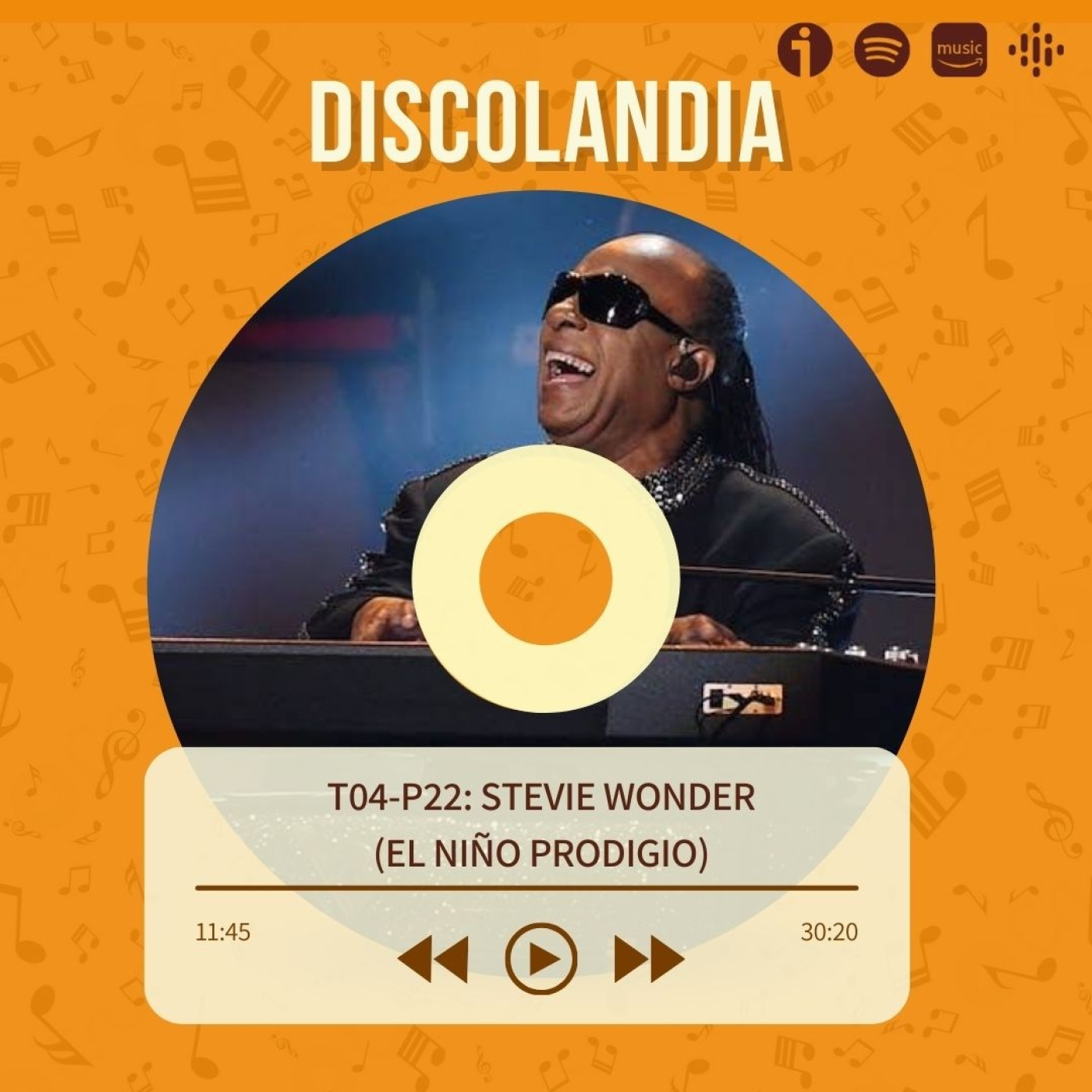 Discolandia: Stevie Wonder (El Niño Prodigio) T04 - P22 episode artwork