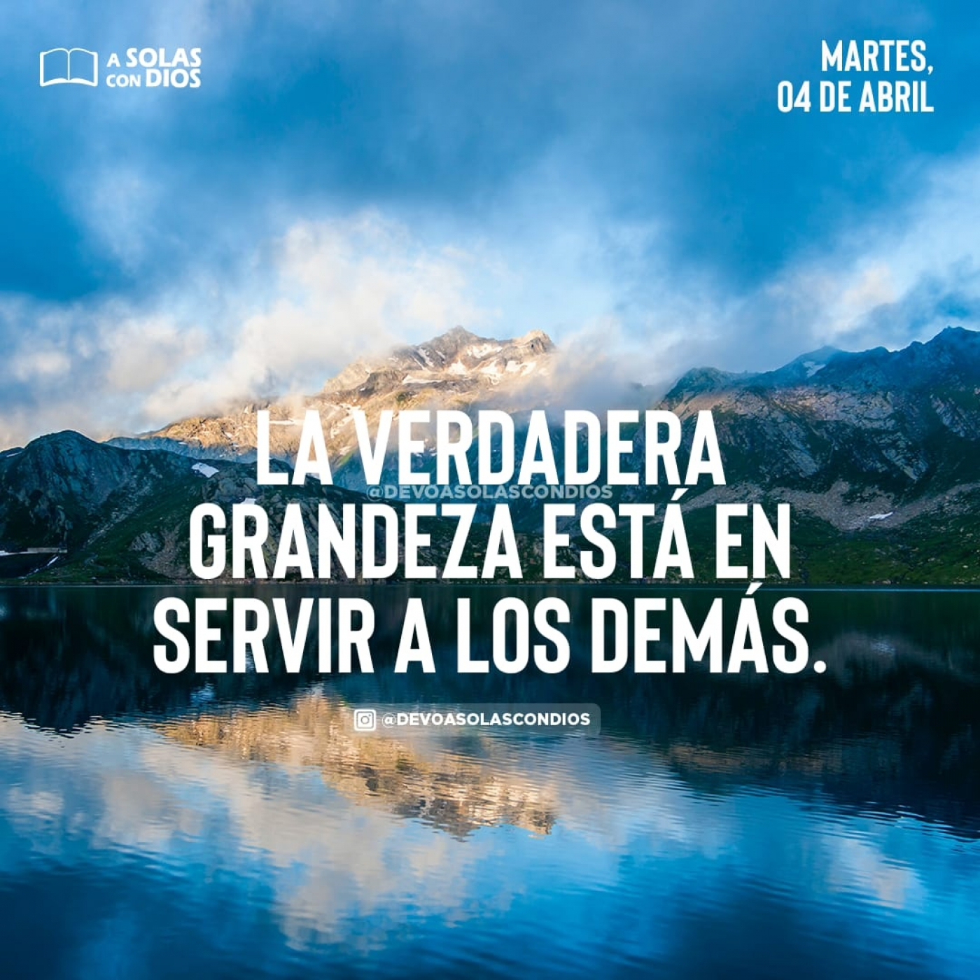 A Solas con Dios