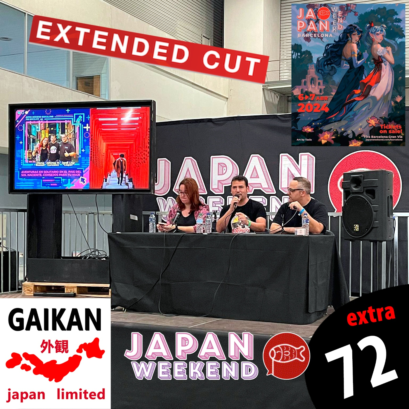 Extra 72 - Conferencia en el Japan Weekend de Barcelona 2024: Aventuras y consejos viajando solo a Japón - Episodio exclusivo para mecenas