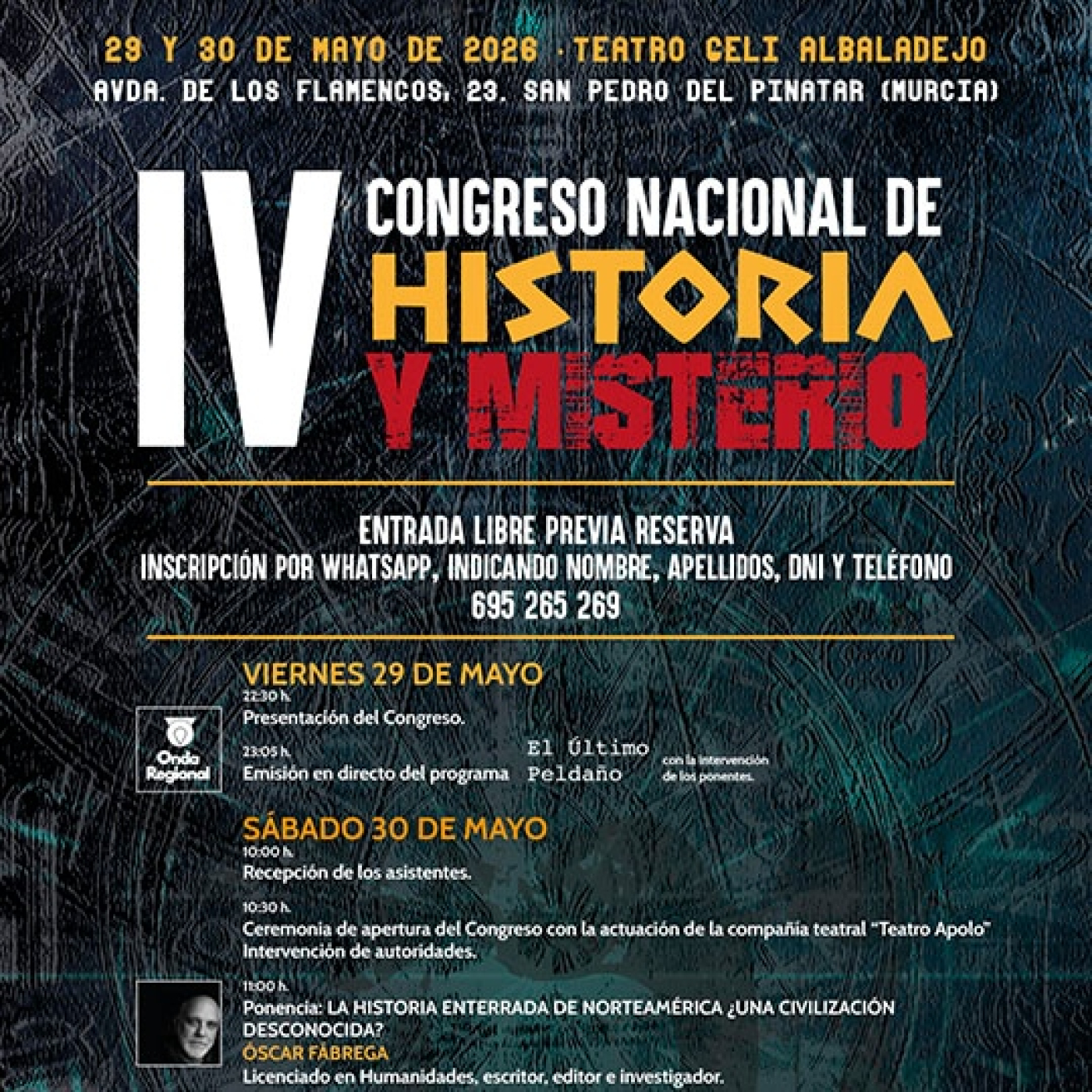 Entrev Joaquín Abenza IV Congreso de Historia y Misterio episode artwork