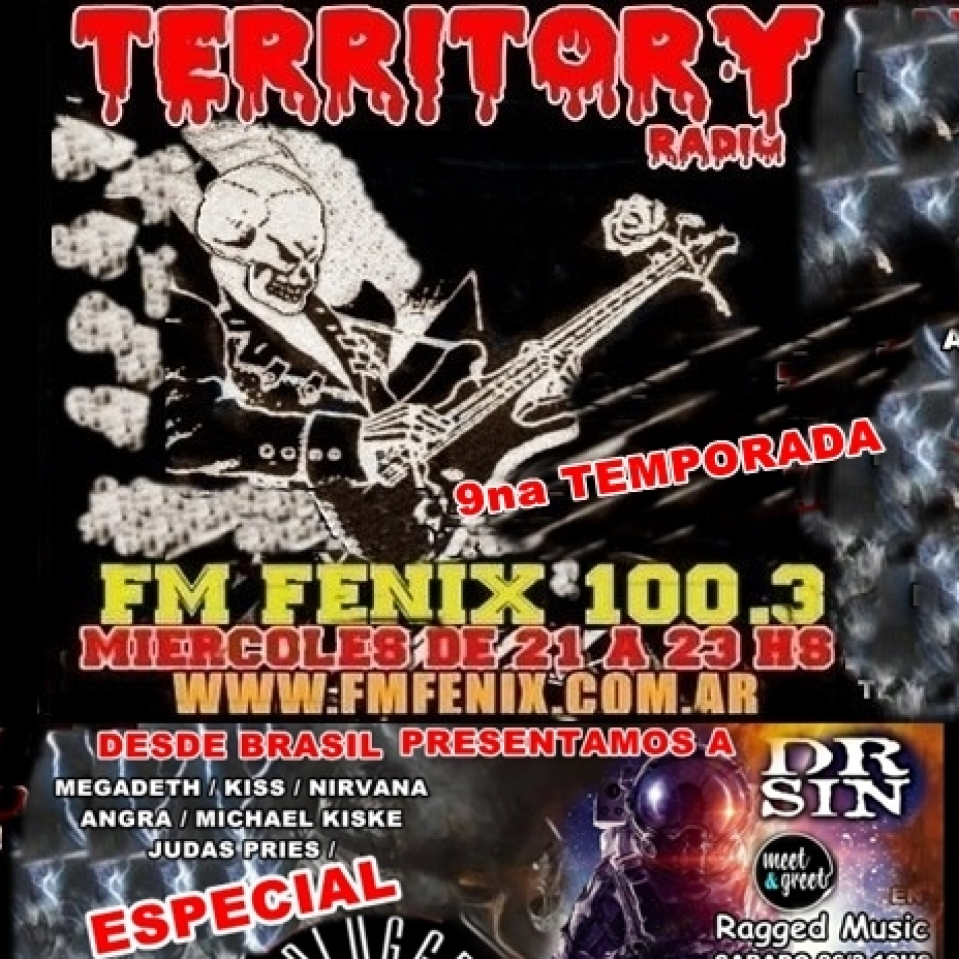 TERRITORY RADIO # 373 (UNPLUGGED SPECIAL - DR. SIN episode artwork