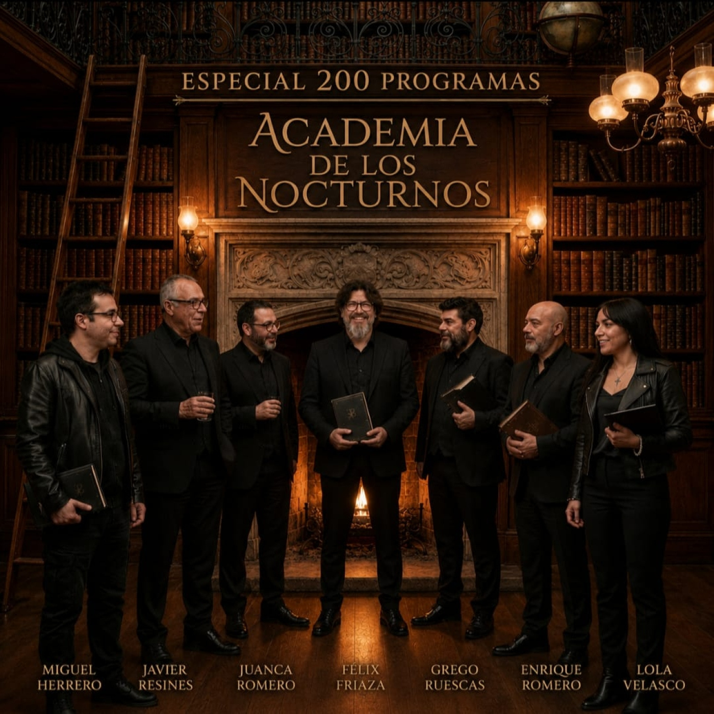 Academia de los nocturnos 5x38: Especial 200 Programas episode artwork