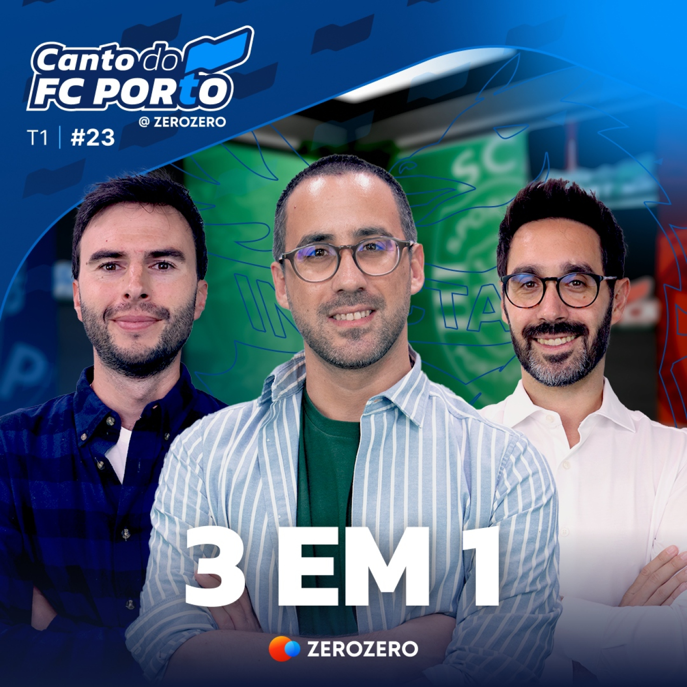 T1, Ep. 23 | Três num Canto: conversa entre rivais