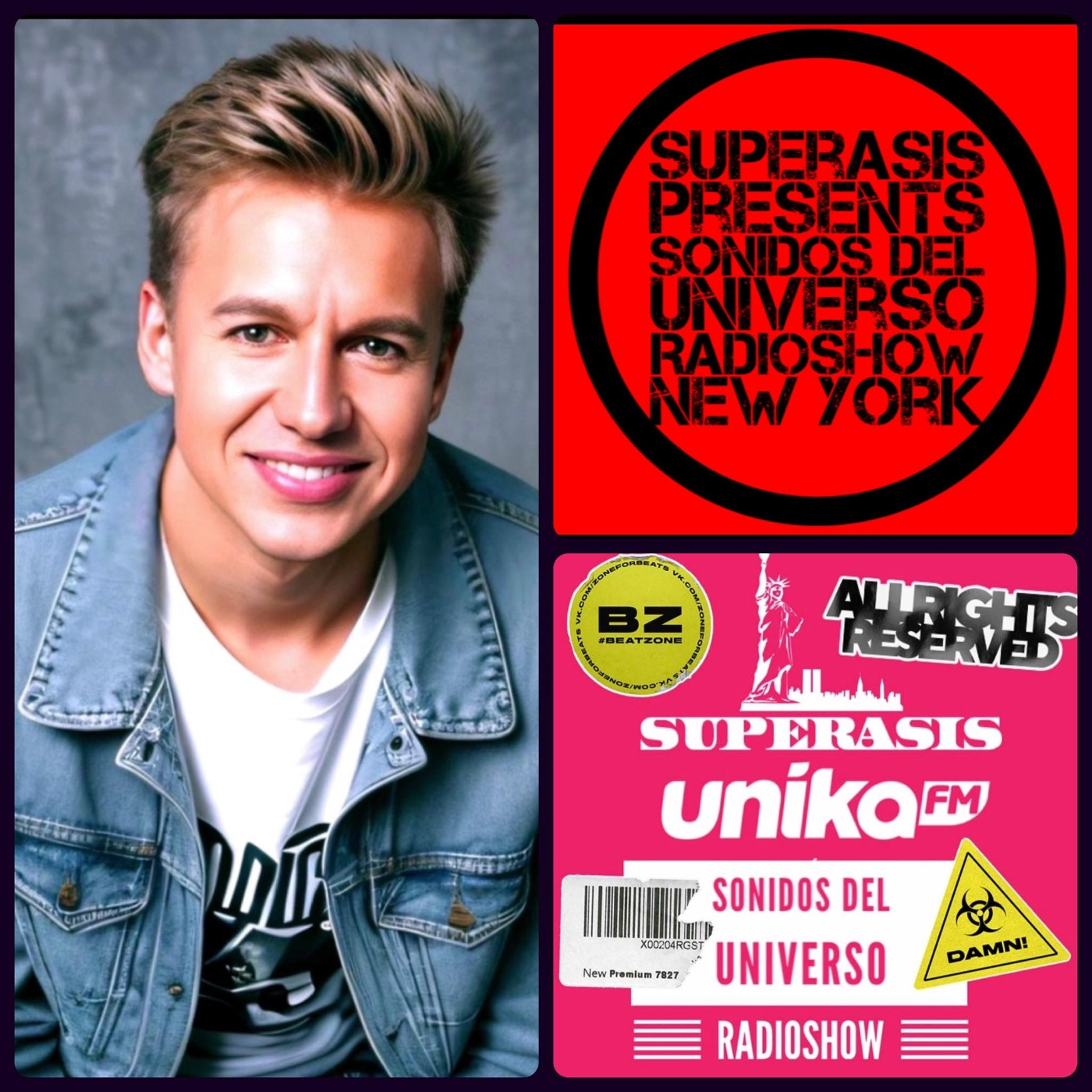 SDU646 SUPERASIS Presents SONIDOS DEL UNIVERSO RADIOSHOW NEW YORK 25.02.25 episode artwork