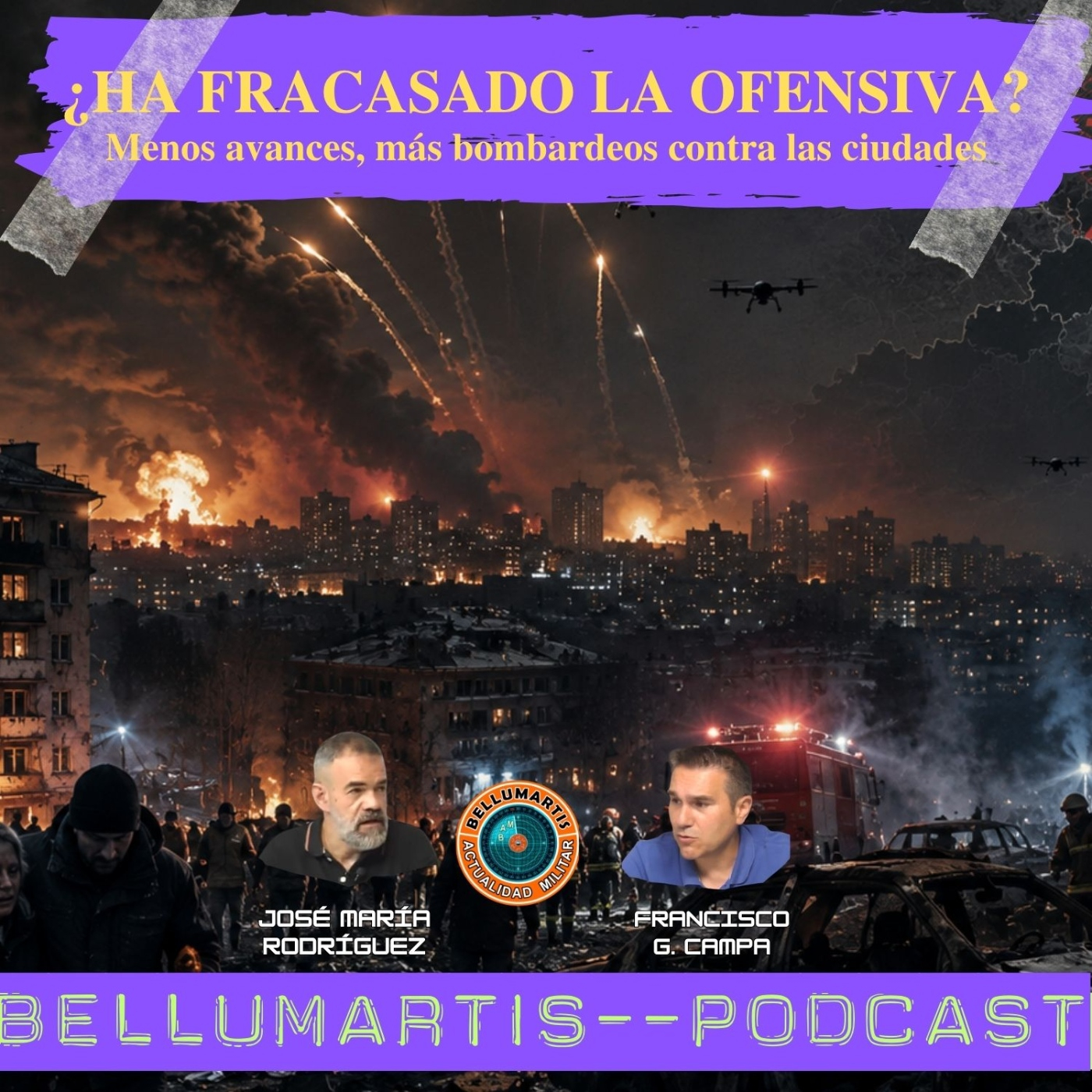 ¿HA FRACASADO LA OFENSIVA RUSA DE 2026? Menos avances, más bombardeos contra las ciudades FRENTE DE BATALLA