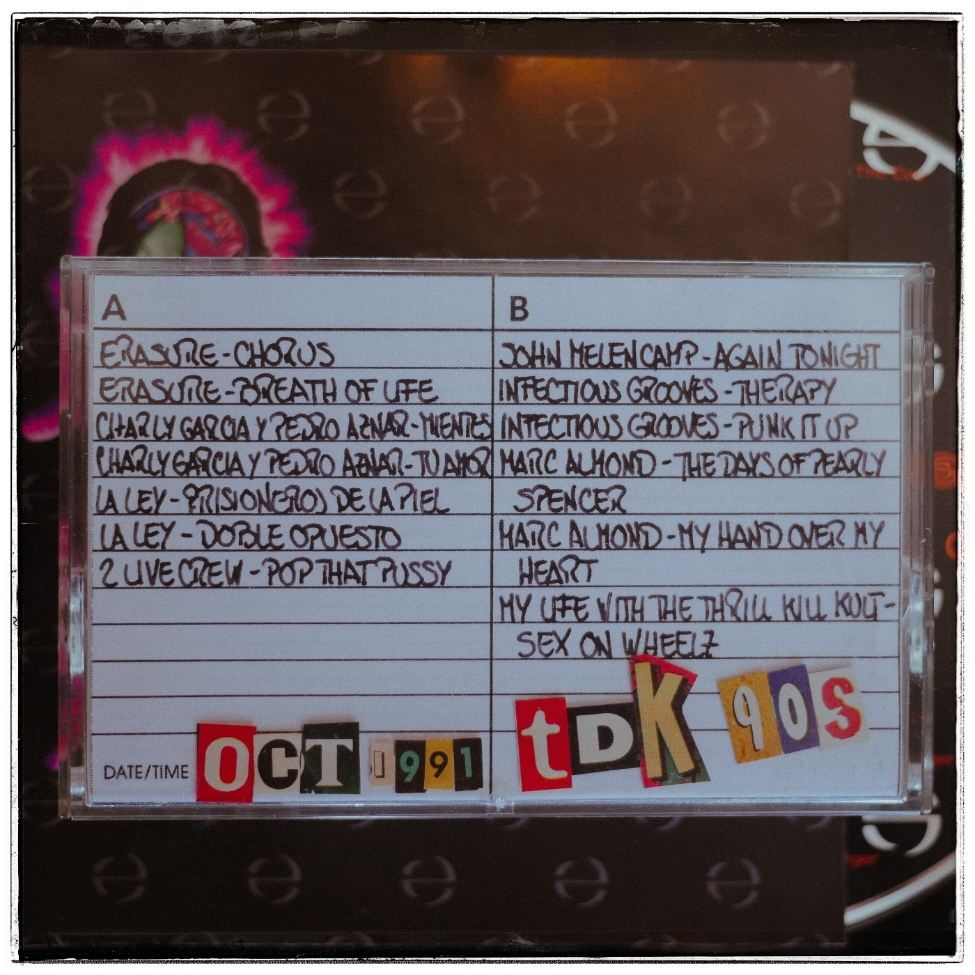 TDK 90s #81 - Octubre 1991 (Charly Garcia y Pedro Aznar - La Ley - Erasure) episode artwork
