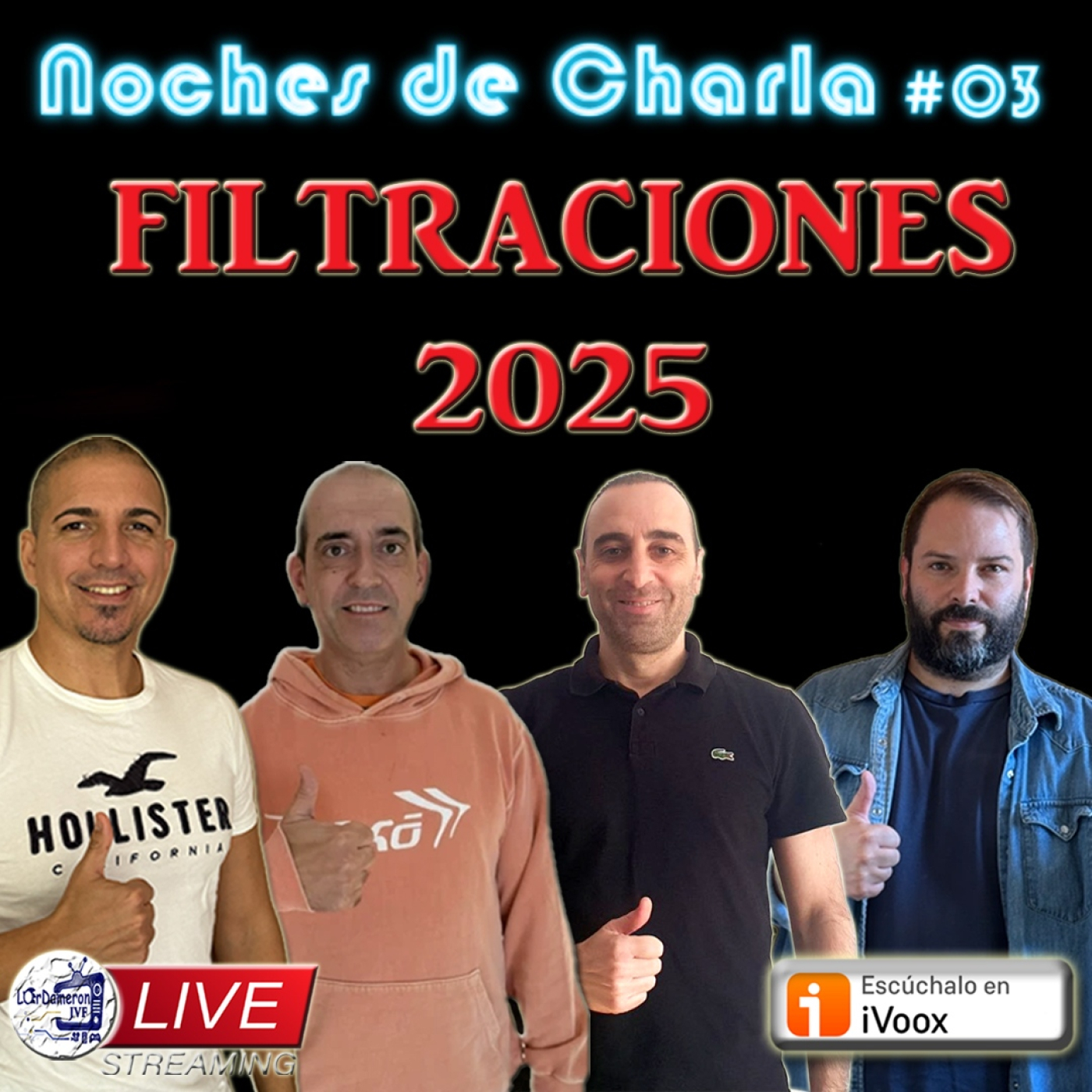 Directo Noches de Charla #03 (05/12/24) Filtraciones 2025 y lo que surja episode artwork