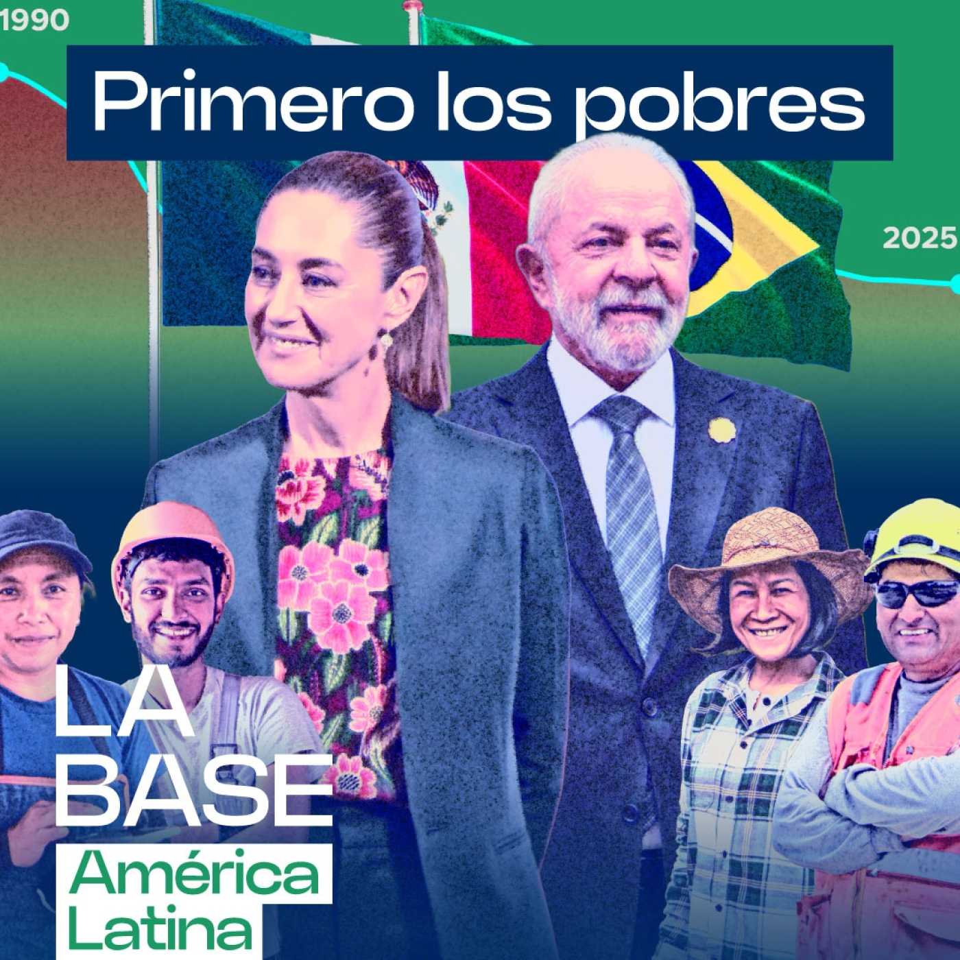 México y Brasil reducen la pobreza en Latinoamérica (y Milei la multiplica) | La BaseLatam 1x109 episode artwork