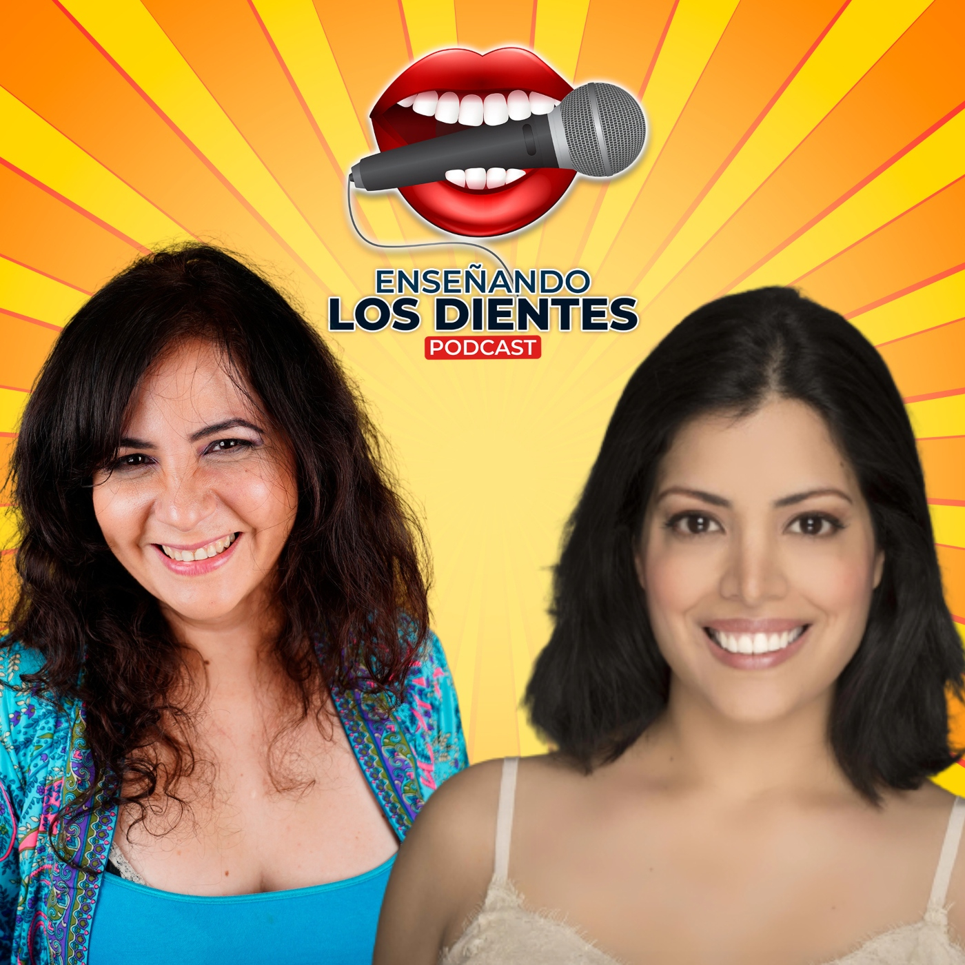 Enseñando los dientes