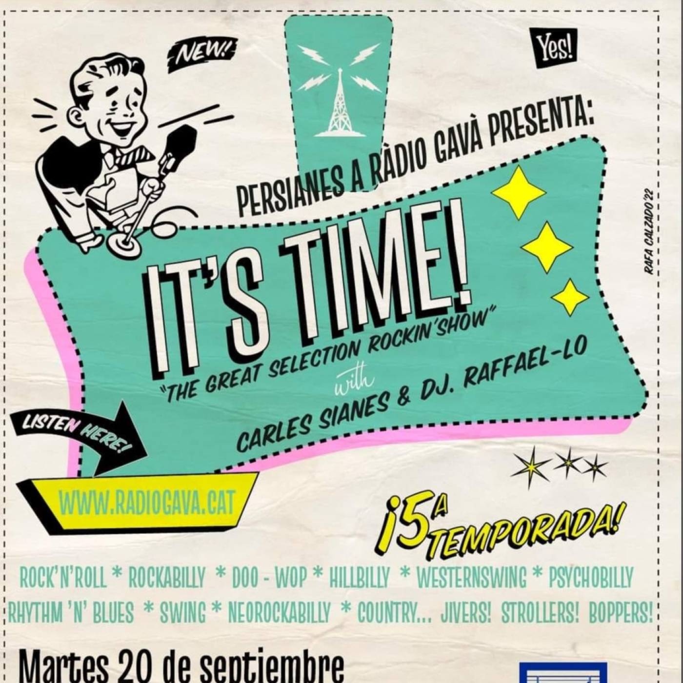 The Great Selection Rockin' Show 20 - Septiembre - 2022 con Dj. Raffael-lo episode artwork