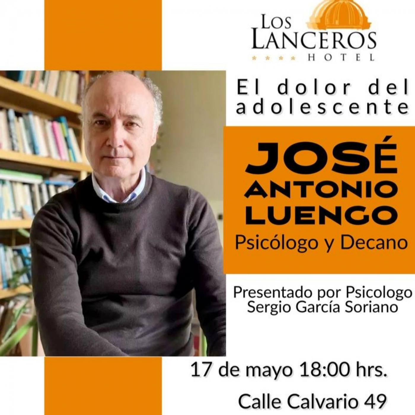 El psicólogo Sergio Garcia nos habla de los adolescentes y sus problemáticas, que serán ampliadas en una conferencia episode artwork