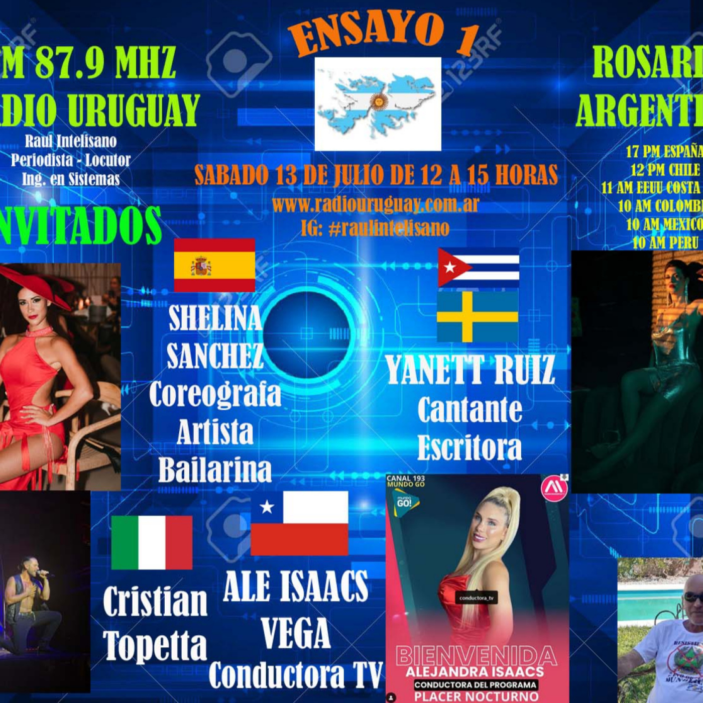 bloque 3 - 13-07-2024 - Entrevista a Ale Isaacs Vega episode artwork