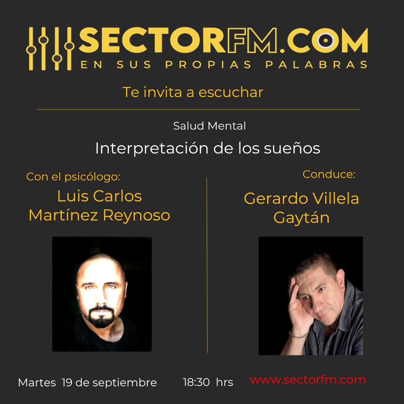 Salud Mental con Luis Carlos Martínez Interpretación de los sueños 19-09-23 episode artwork