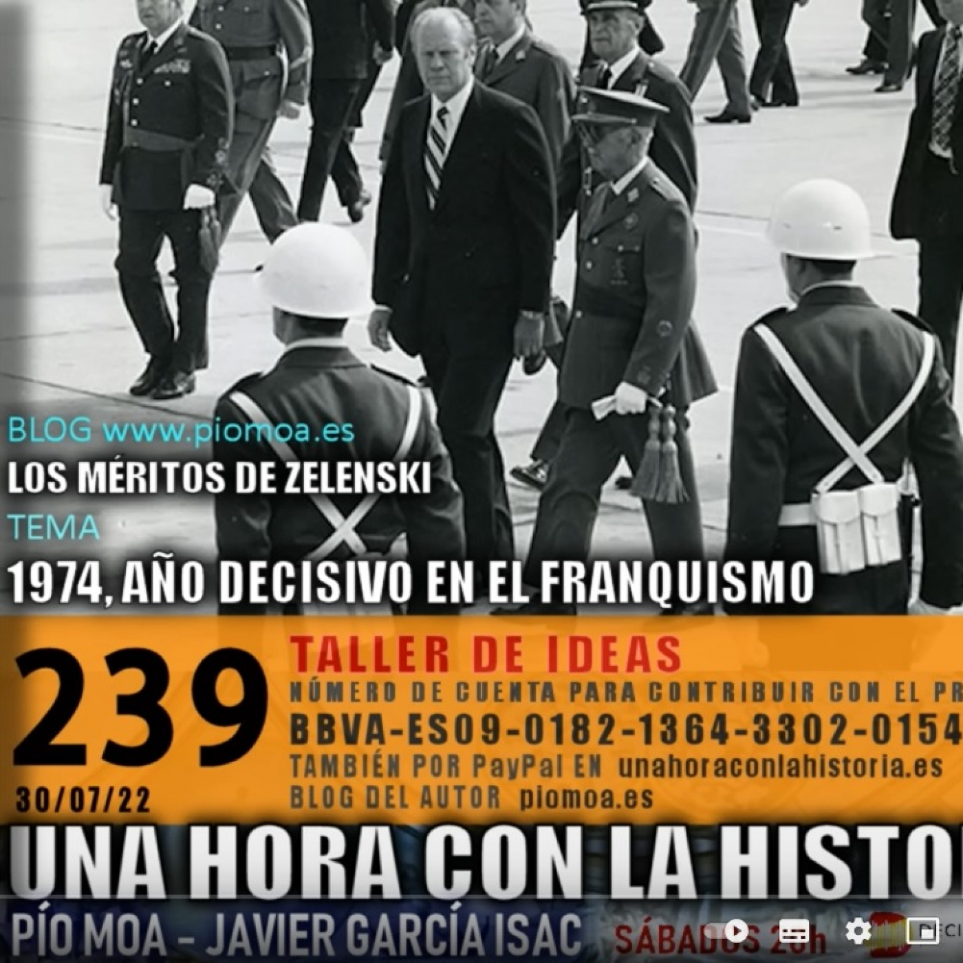 239 - 1974, un año decisivo en el franquismo | Los 4 grandes méritos de Zelenski episode artwork