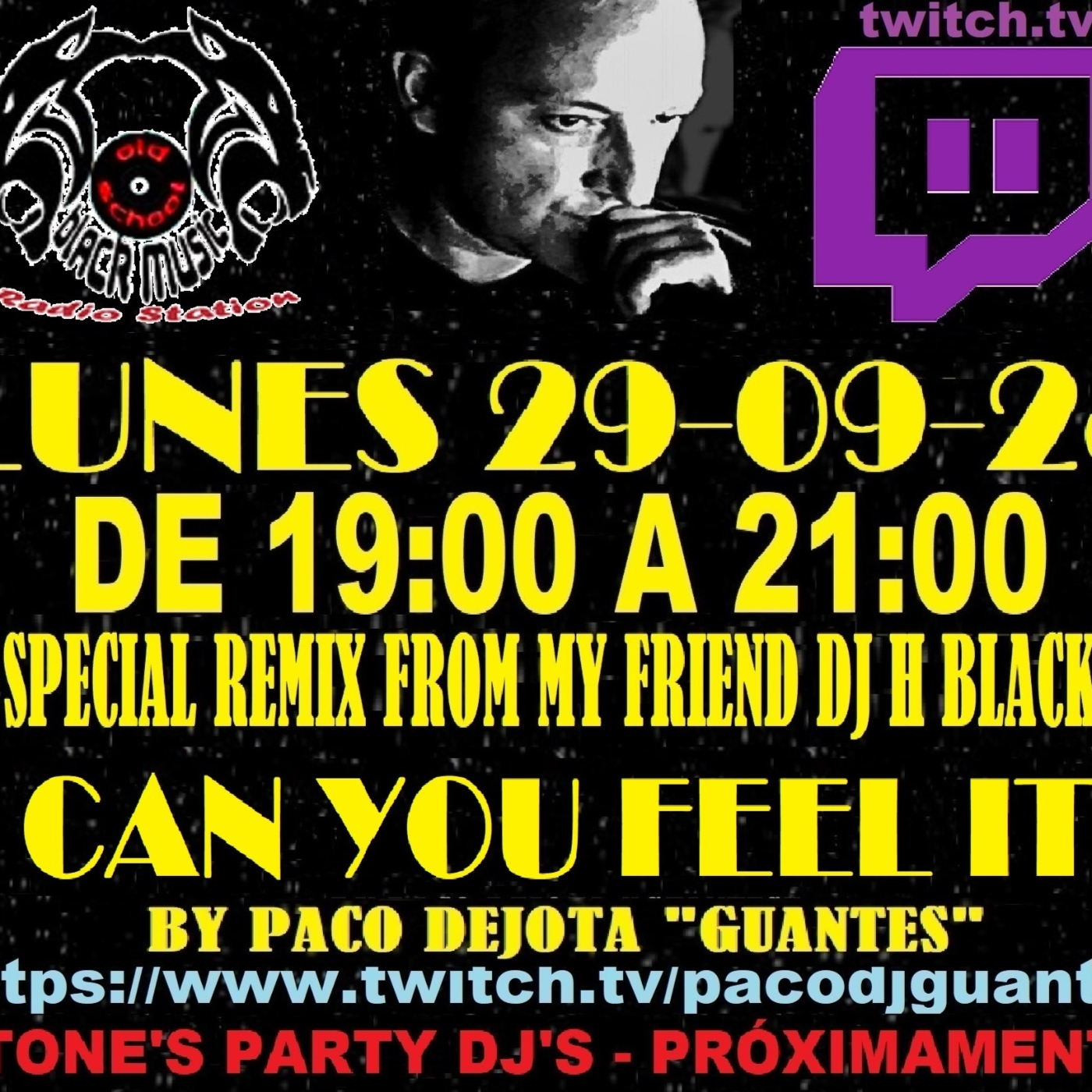 29-09-25 Old School Black Music & Paco DeJota Guantes episode artwork