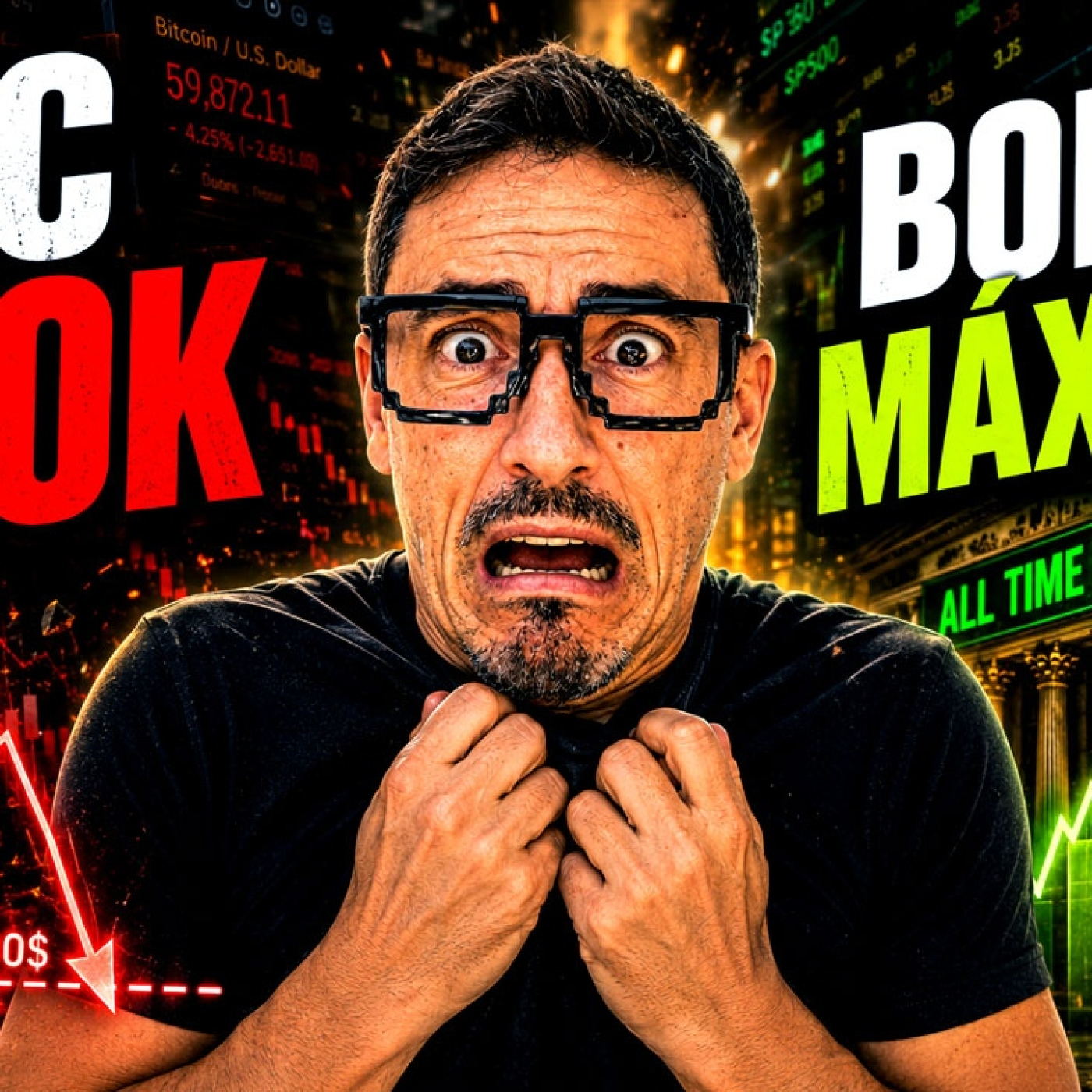 BITCOIN se DESPLOMA bajo 60.000$… mientras la BOLSA marca MÁXIMOS episode artwork