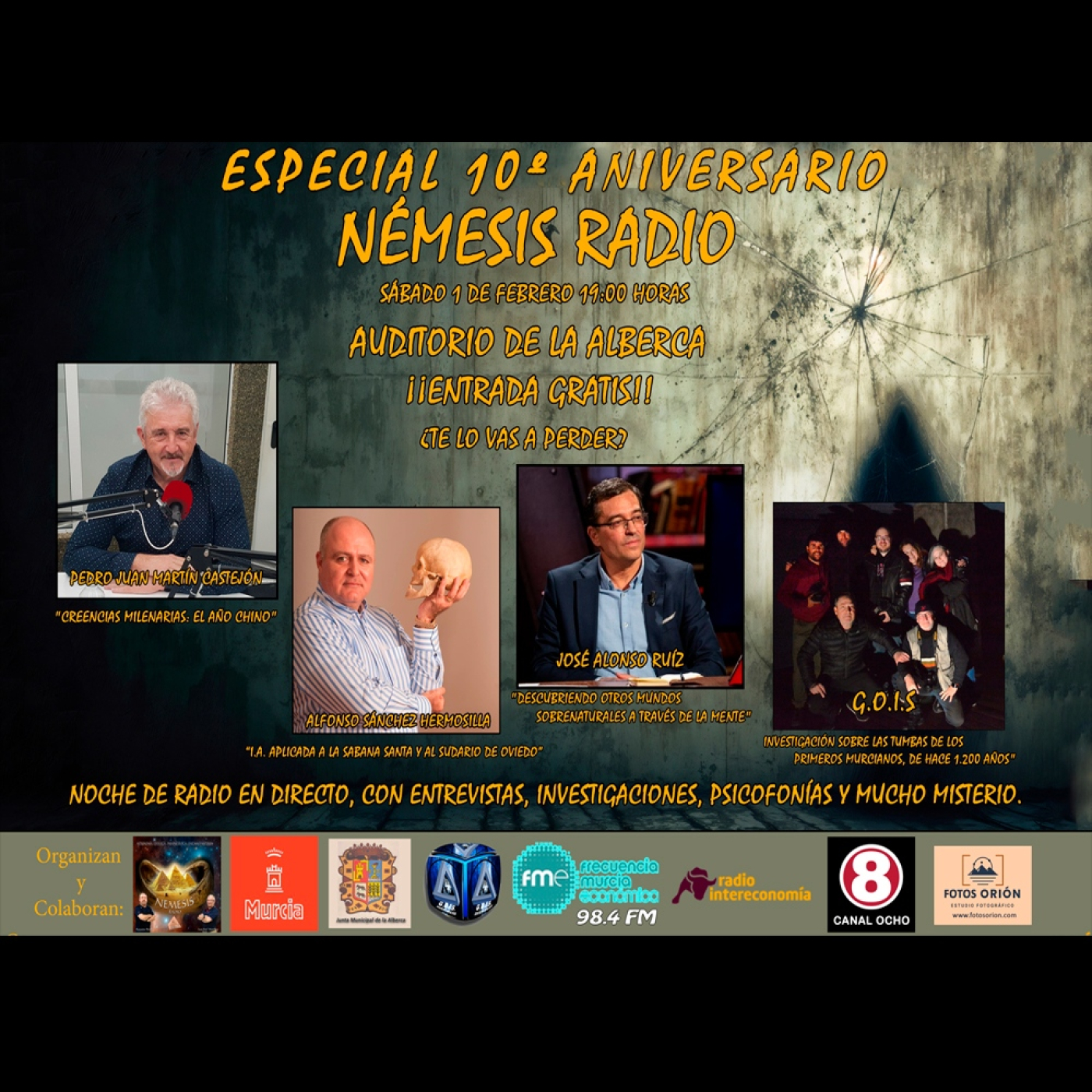 Podcast MISTERIOS EN NEMESIS RADIO