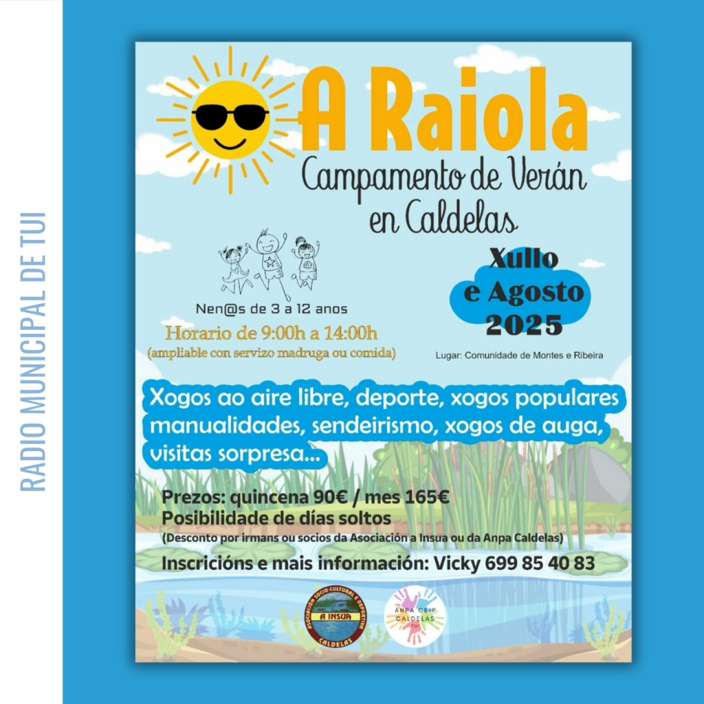 Ent. Vicky Méndez | Campamento de verán A Raiola (Caldelas) episode artwork