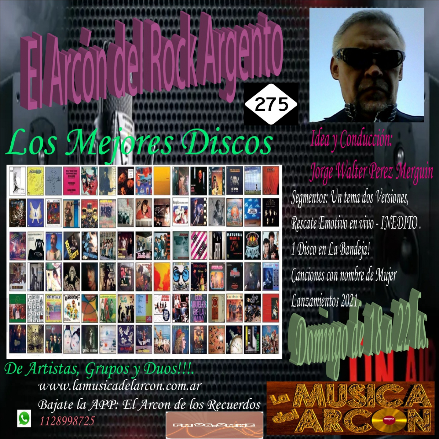 El Arcon del Rock Argento - Emision n° 275 Mejores Discos y mas - 13-02-2021 episode artwork