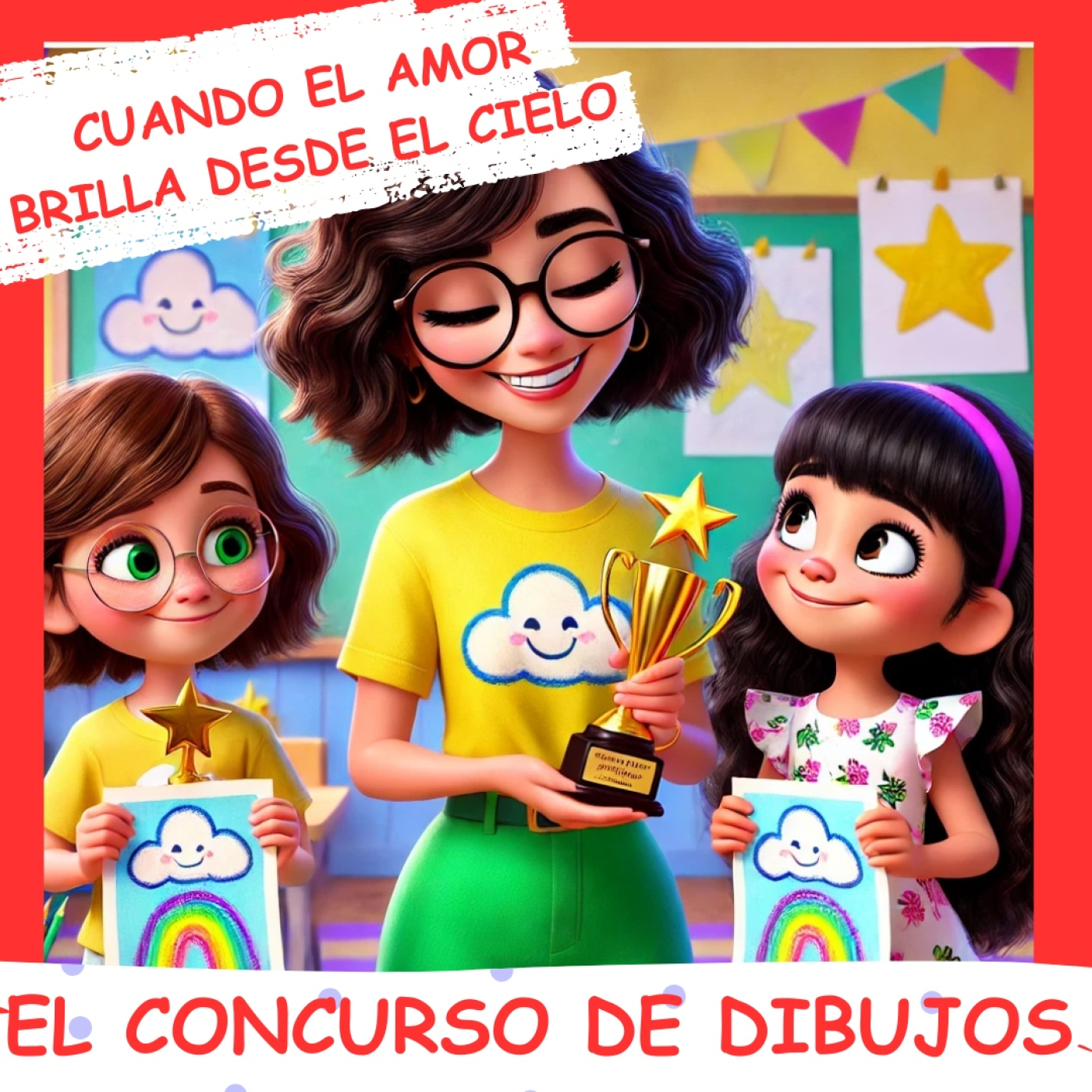 CUENTO INFANTIL EL CONCURSO DE DIBUJO Una Historia de Amor, Amistad y Magia para Niños
