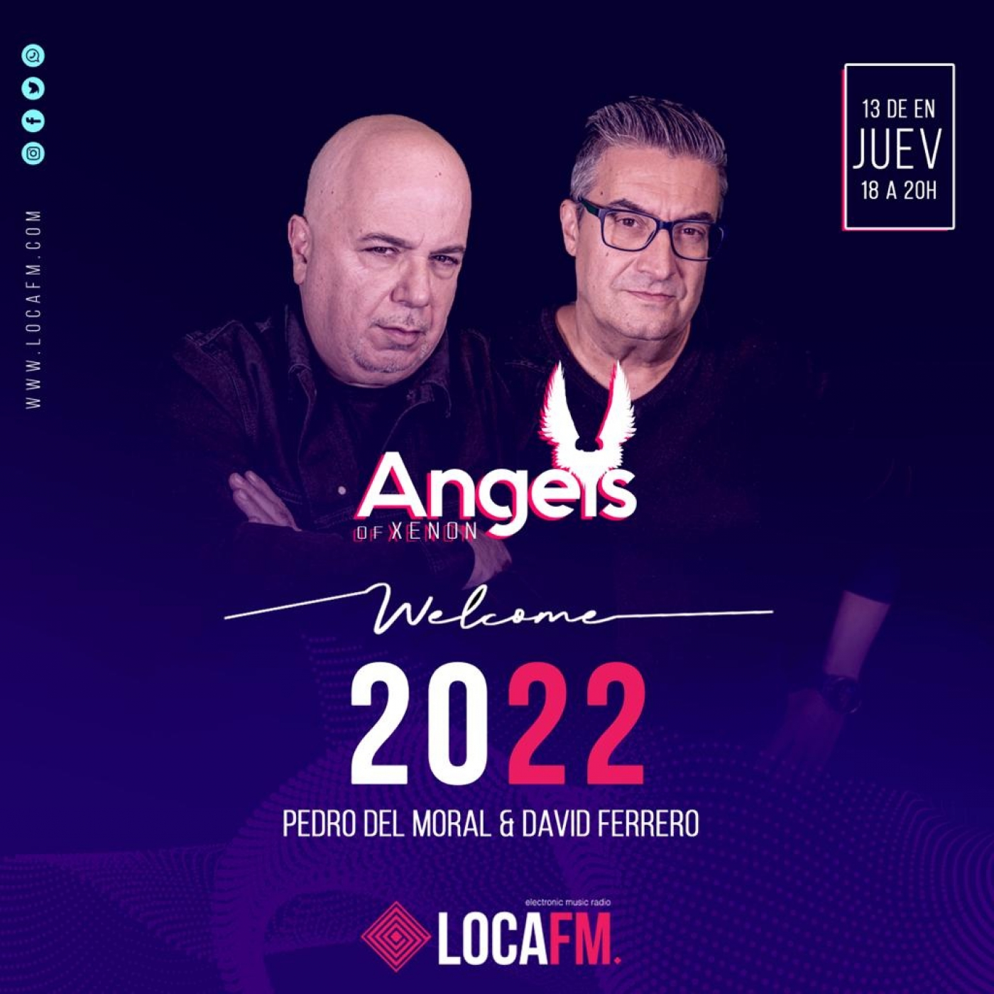 ANGELS OF XENON con Pedro del Moral y David Ferrero (13/01/2022) episode artwork