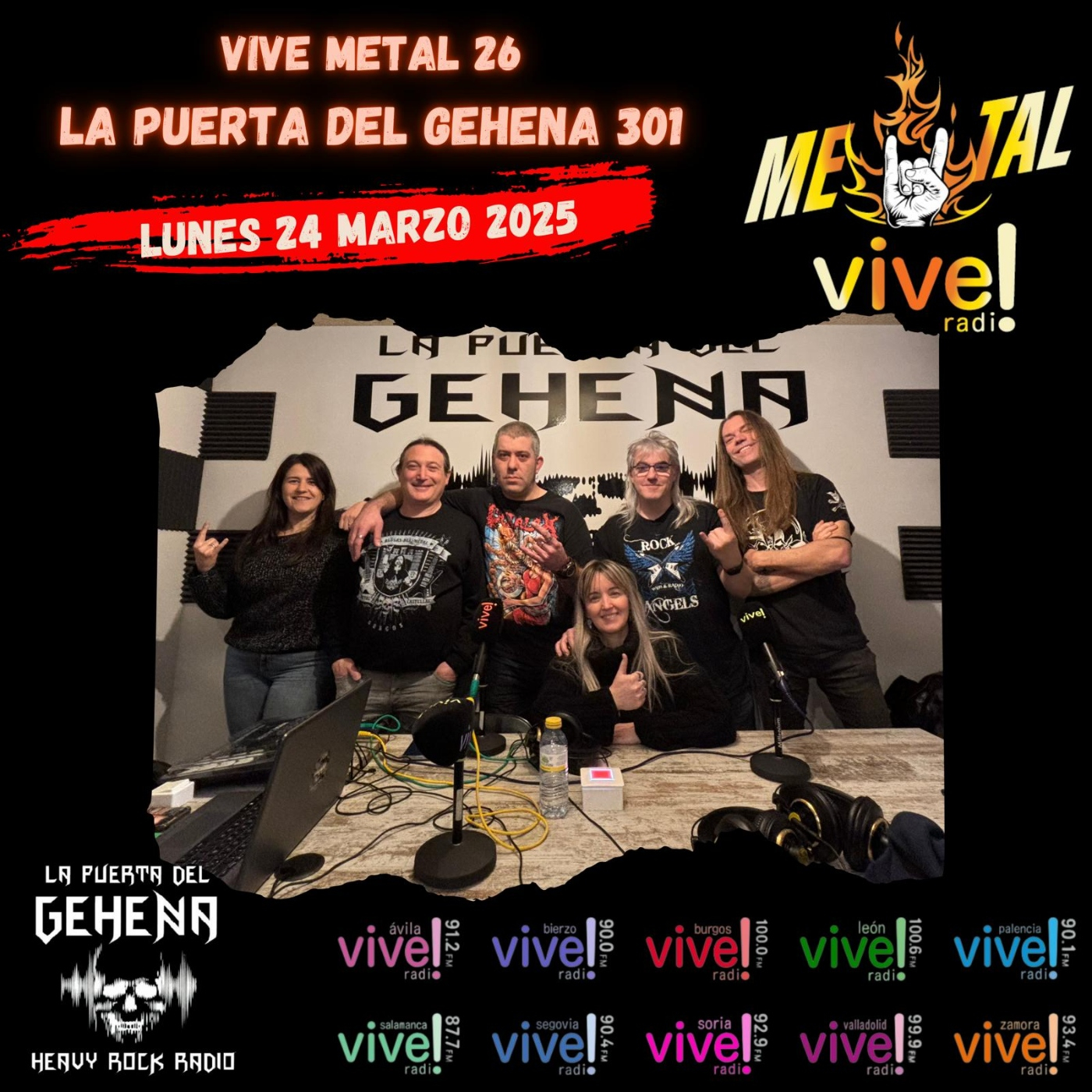 VIVE METAL Y LA PUERTA DEL GEHENA