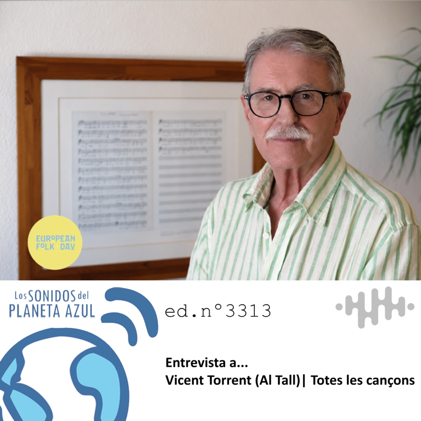 Los Sonidos del Planeta Azul 3313 - Entrevista a VICENT TORRENT (AL TALL). Totes les cançons (23 09 2025) episode artwork