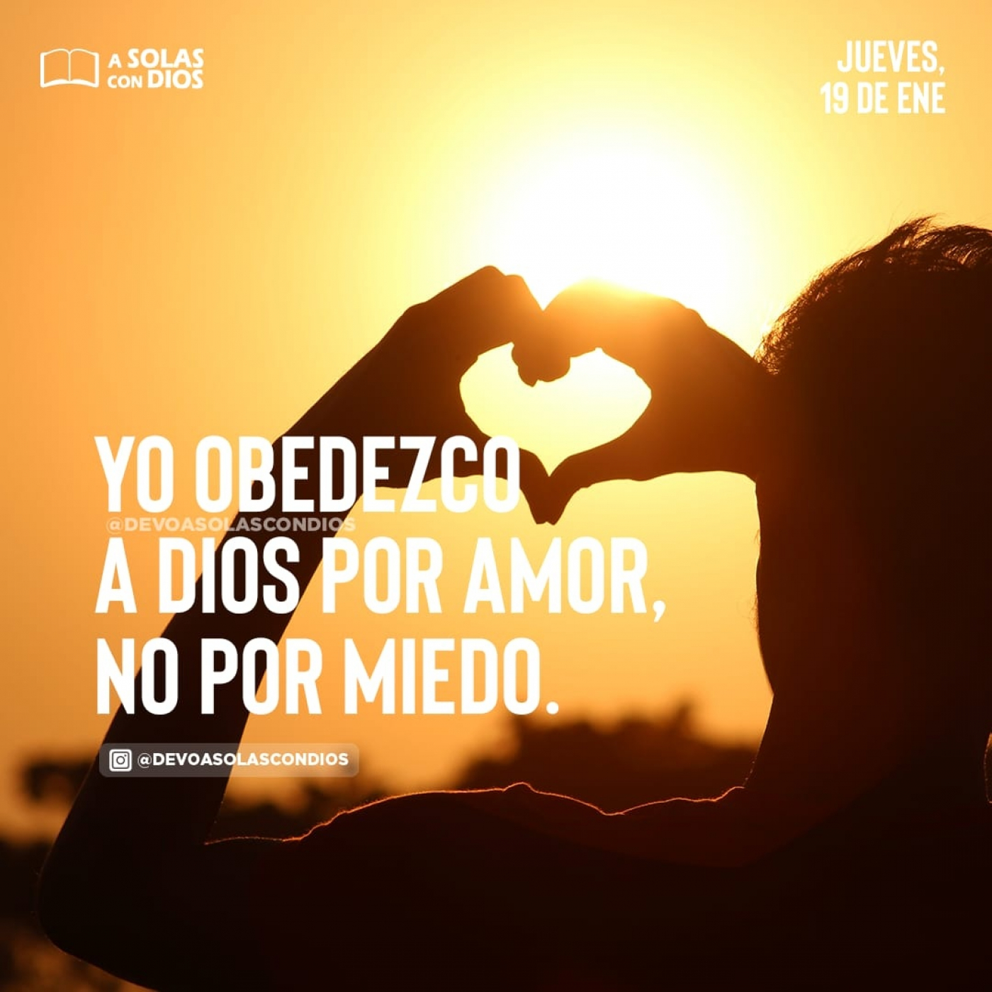 A Solas con Dios