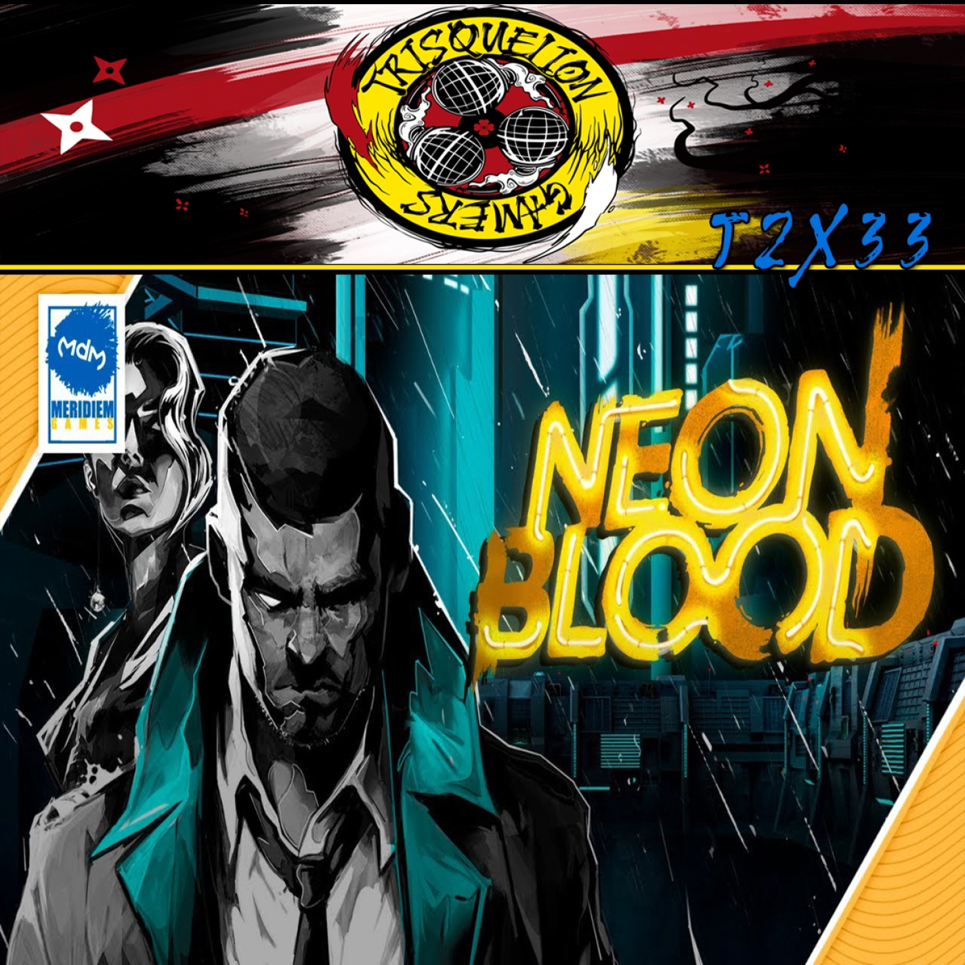 T2X33 Entrevista a ChaoticBrain Studios #NeonBlood episode artwork