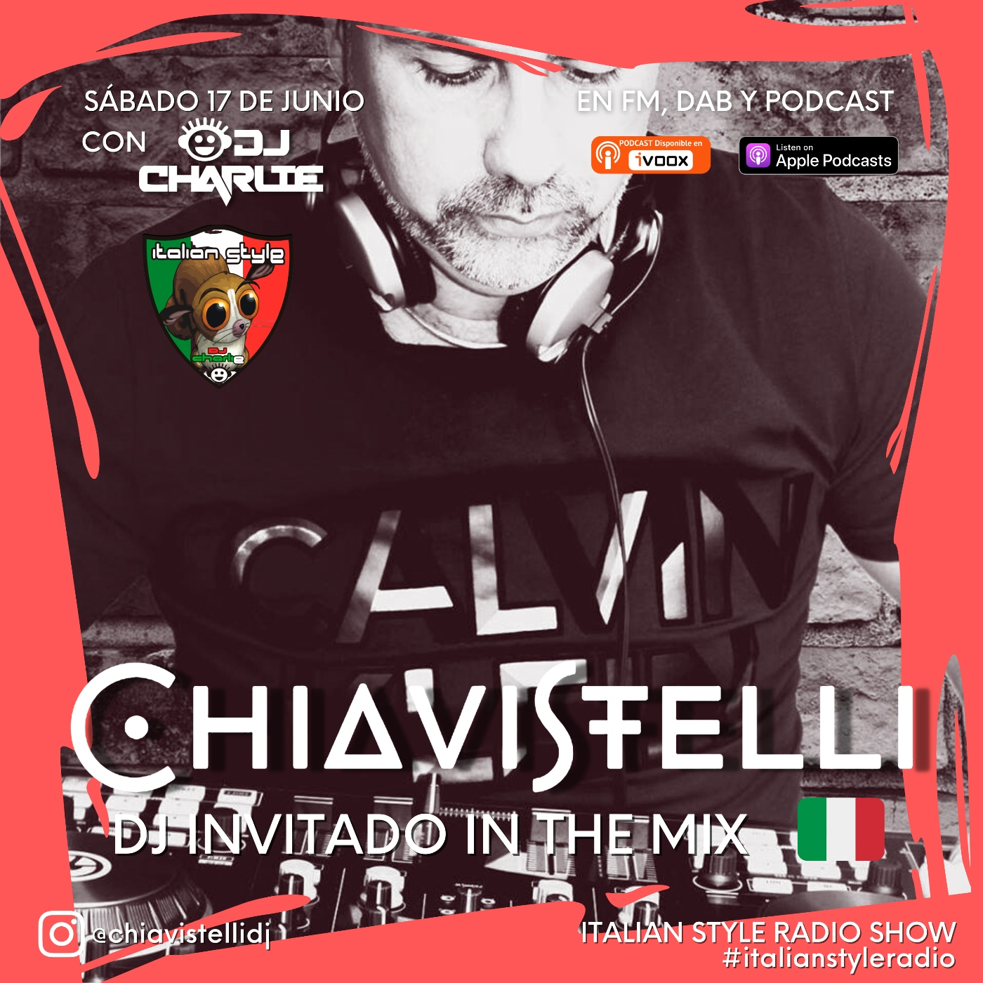 ITALIAN STYLE radio show 886 17-06-2023 episode artwork