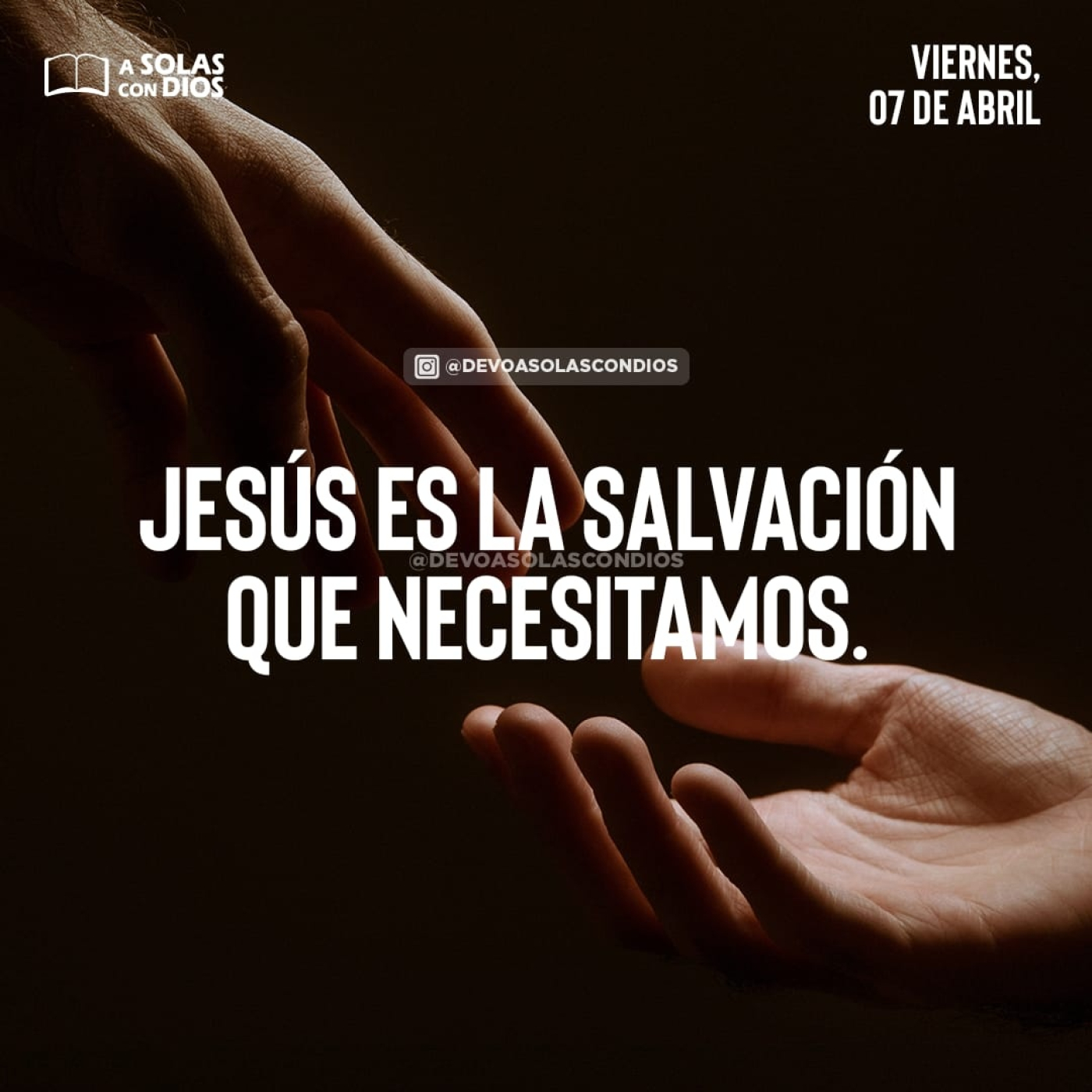 A Solas con Dios