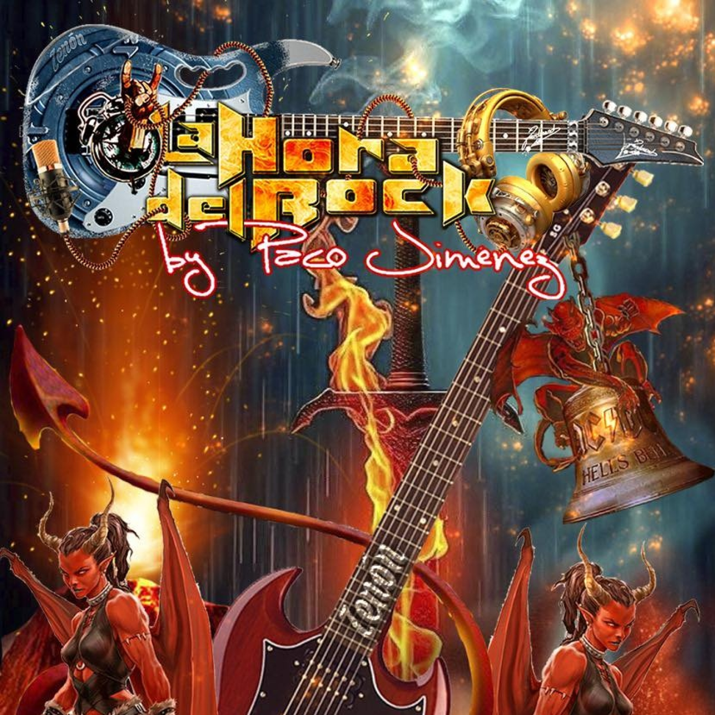 LA HORA DEL ROCK CON PACO JIMENEZ, FERNANDO ,ZENÓN