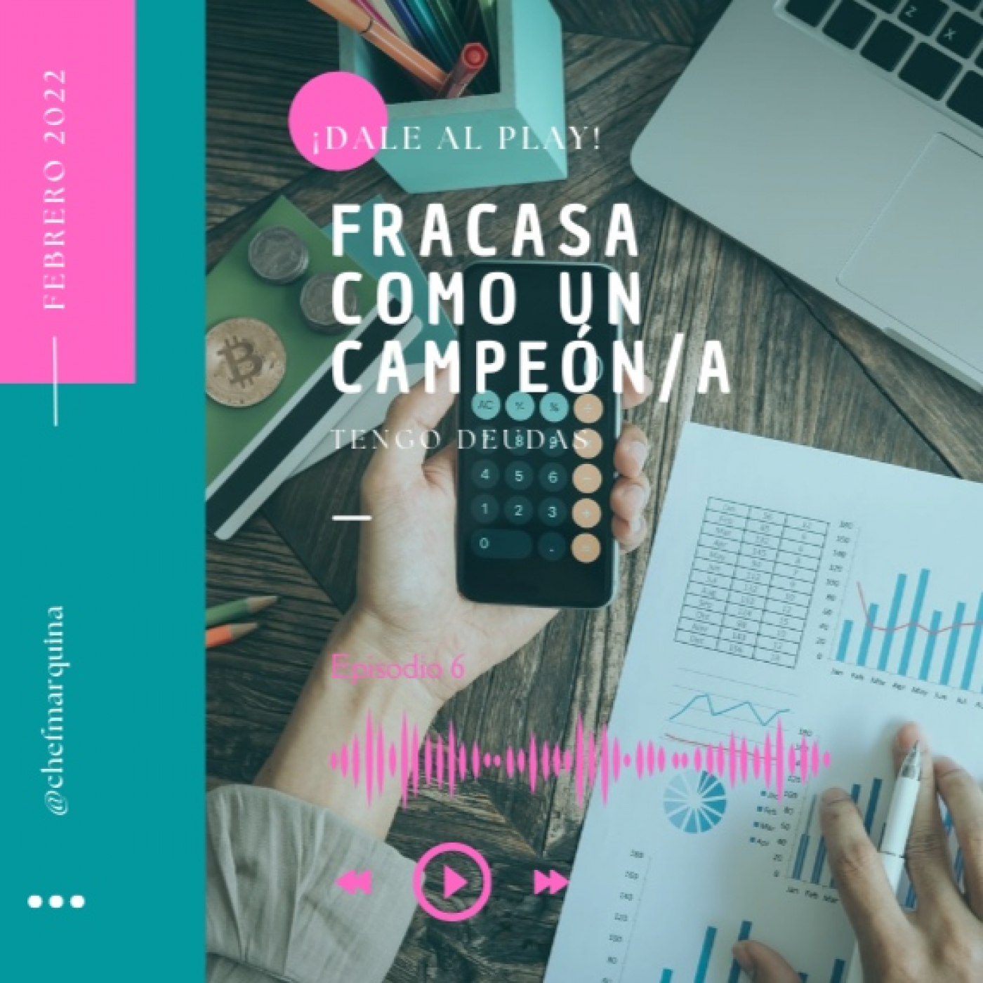 Fracasa como un campeón/a
