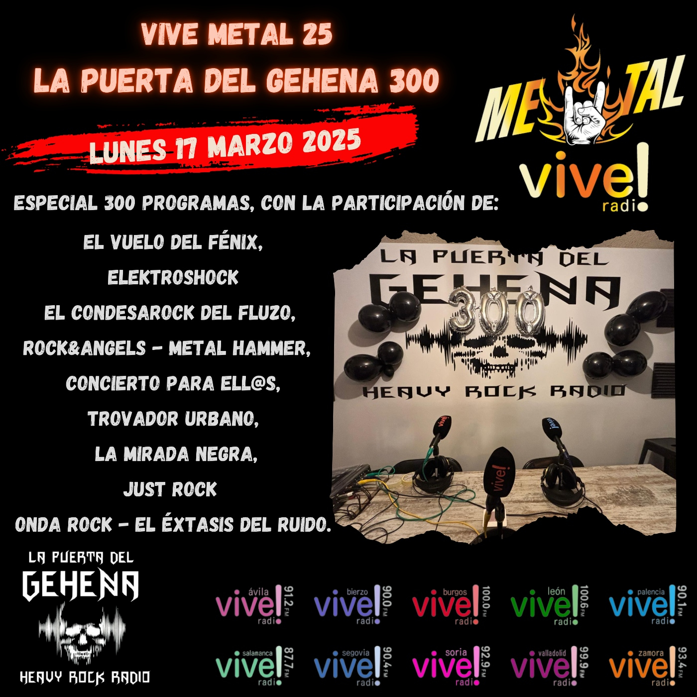 VIVE METAL Y LA PUERTA DEL GEHENA
