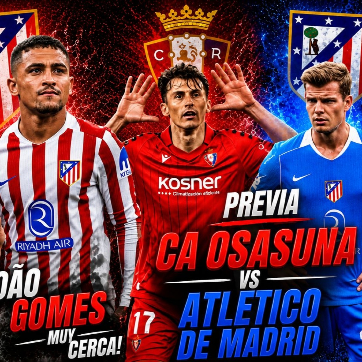 ¡JOAO GOMES MUY CERCA del ATLETI! | MEJORA SALARIAL para PUBILL | PREVIA OSASUNA-ATLÉTICO DE MADRID episode artwork