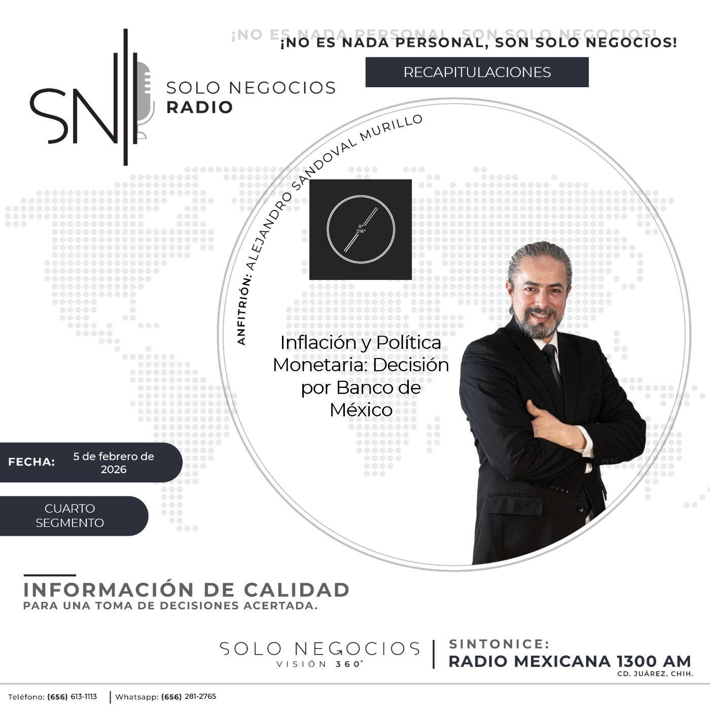 [SNR] Cuarto segmento de Solo Negocios Radio del 5 de febrero de 2026 episode artwork