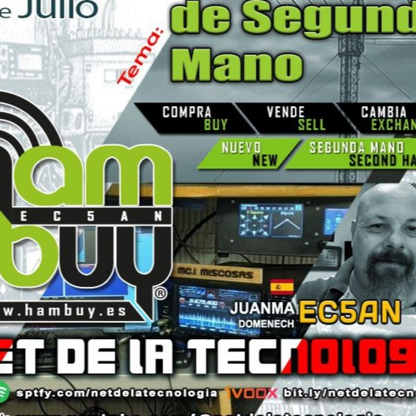 #419 El mercado de ocasion para radioaficionados Hambuy