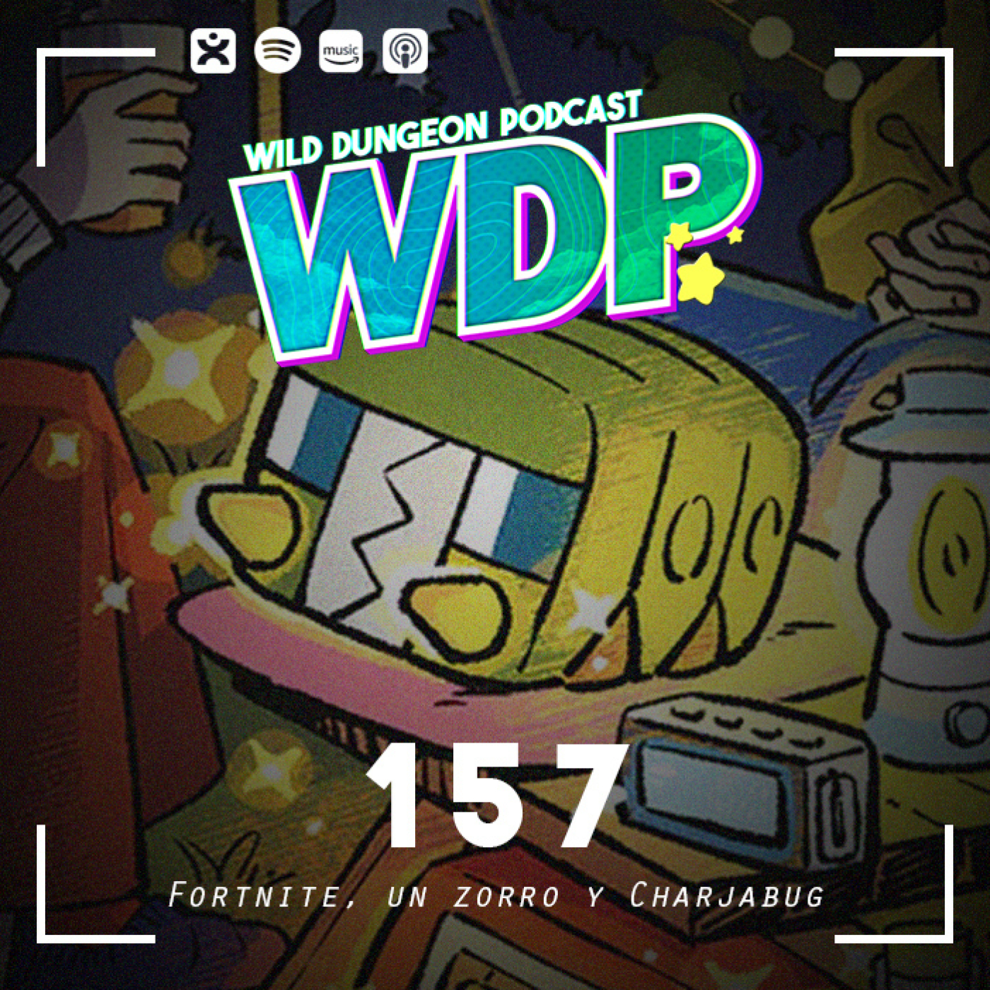 Fortnite, un zorro y Charjabug episode artwork
