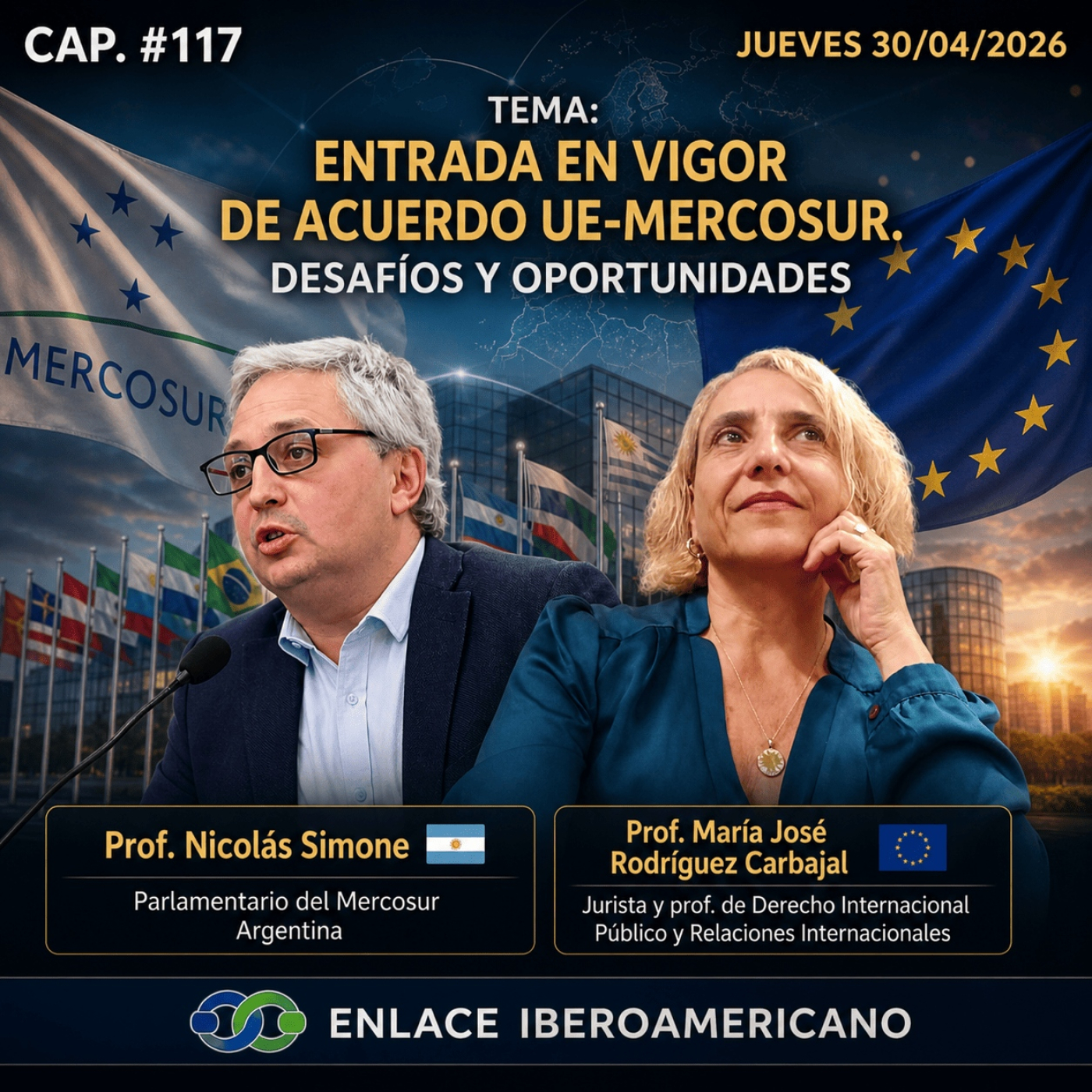 #117 «Entrada en vigor de acuerdo UE-MERCOSUR. Desafíos y oportunidades».