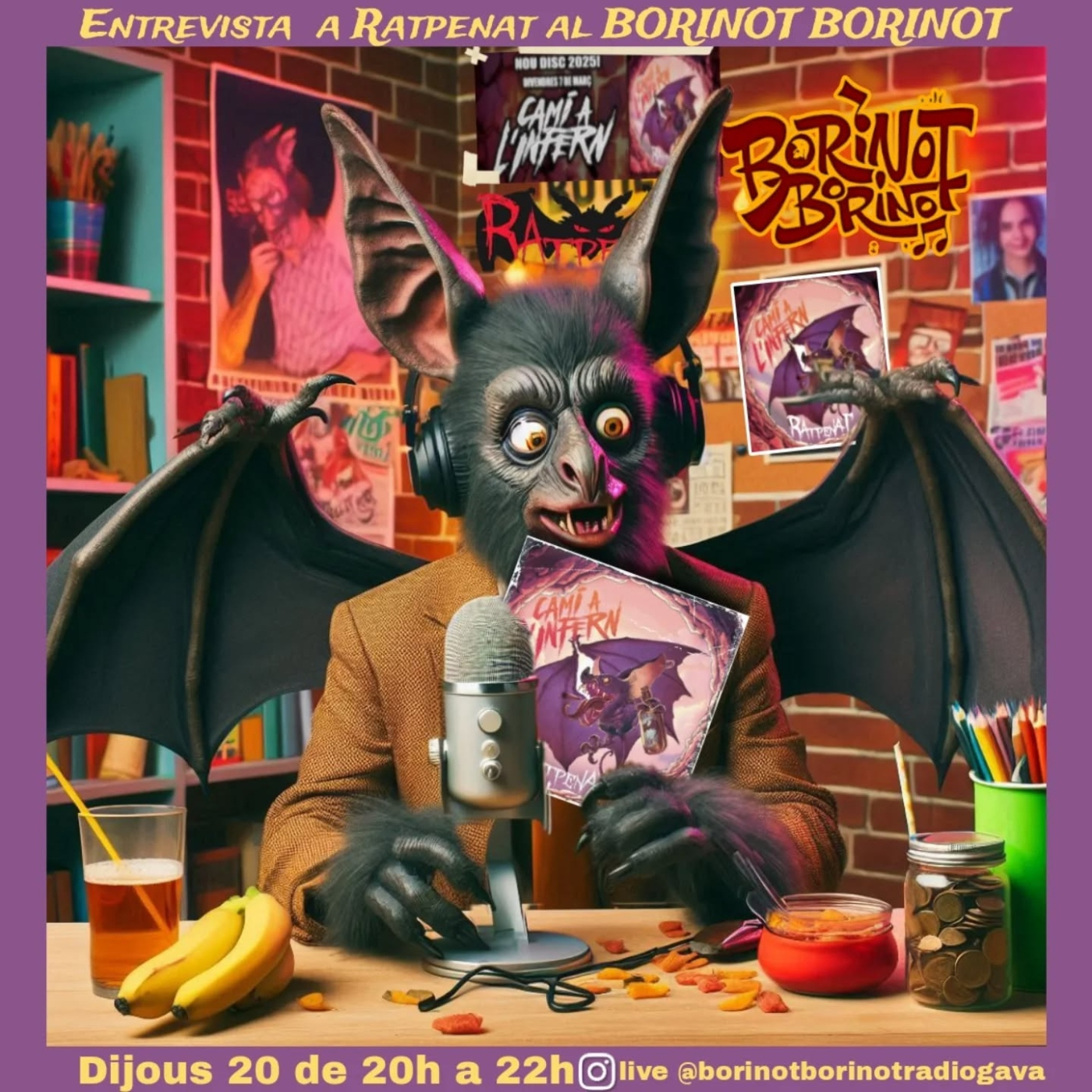 Borinot Borinot del 20.03.25 ENTREVISTA A RATPENAT episode artwork