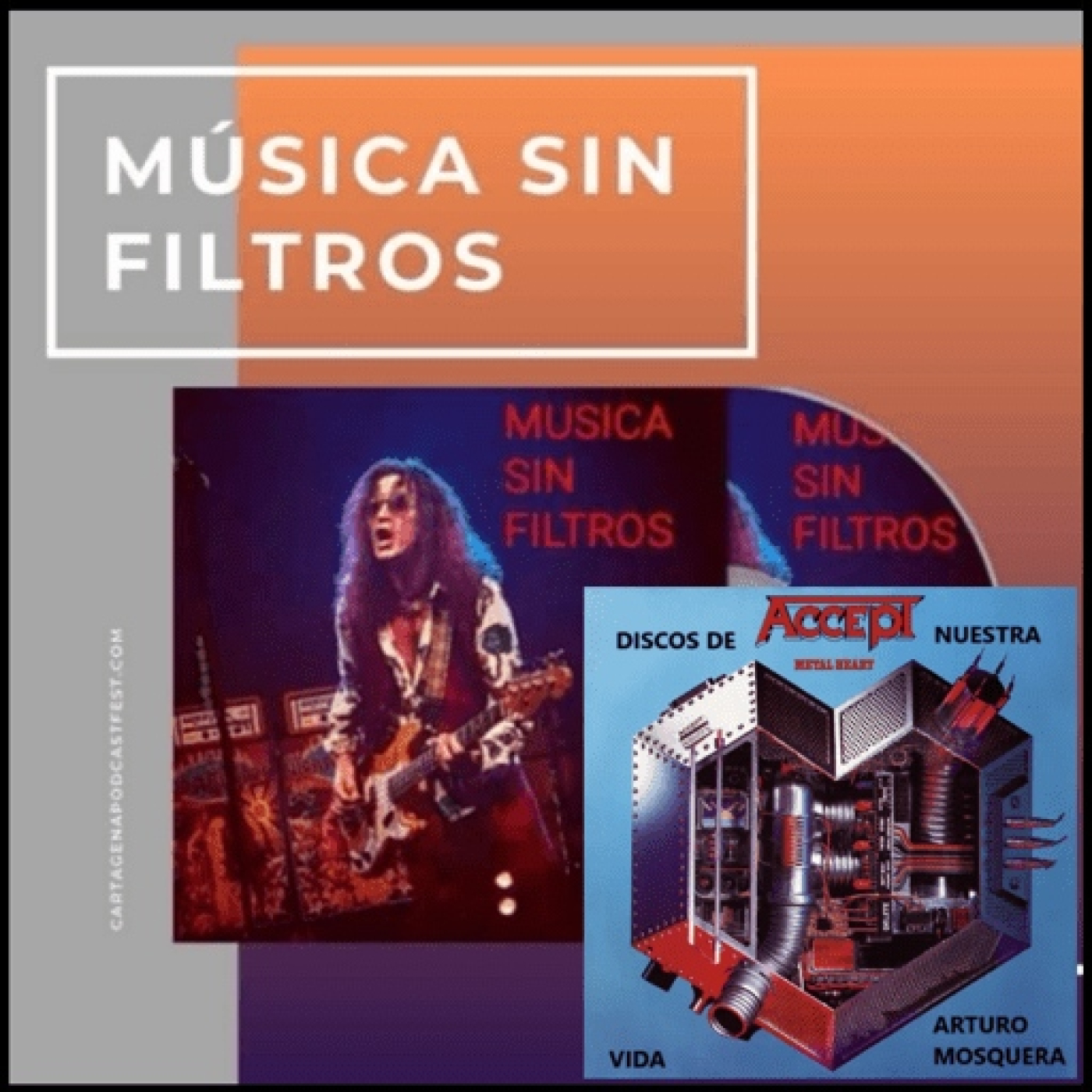 MUSICA SIN FILTROS PROGRAMA 218(INCLUYE SECCION DISCOS DE NUESTRA VIDA CON ARTURO mOSQUERA) episode artwork