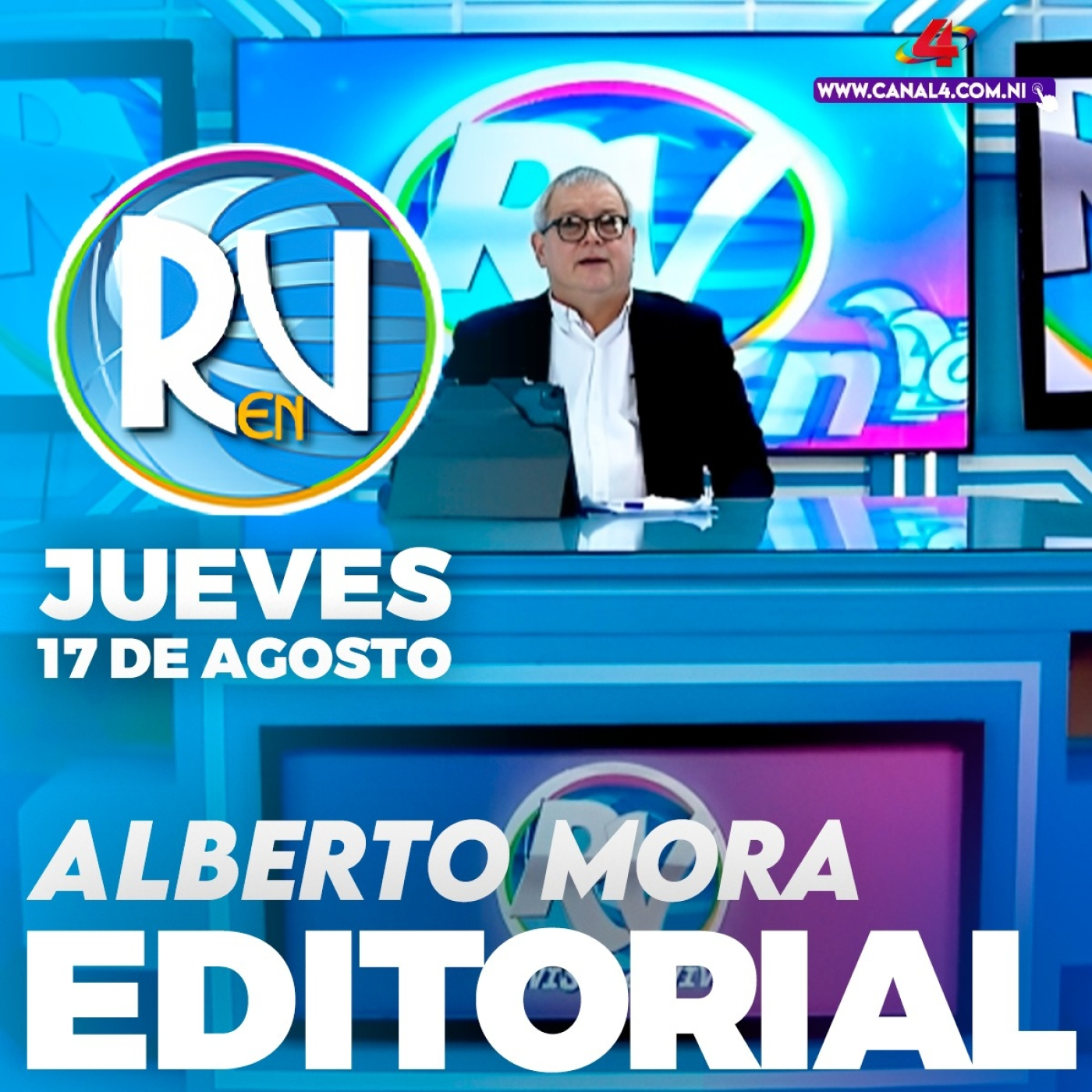 EDITORIAL – Cancelación de la UCA / Alberto Mora en la Revista En Vivo / 17 de agosto del 2023 episode artwork