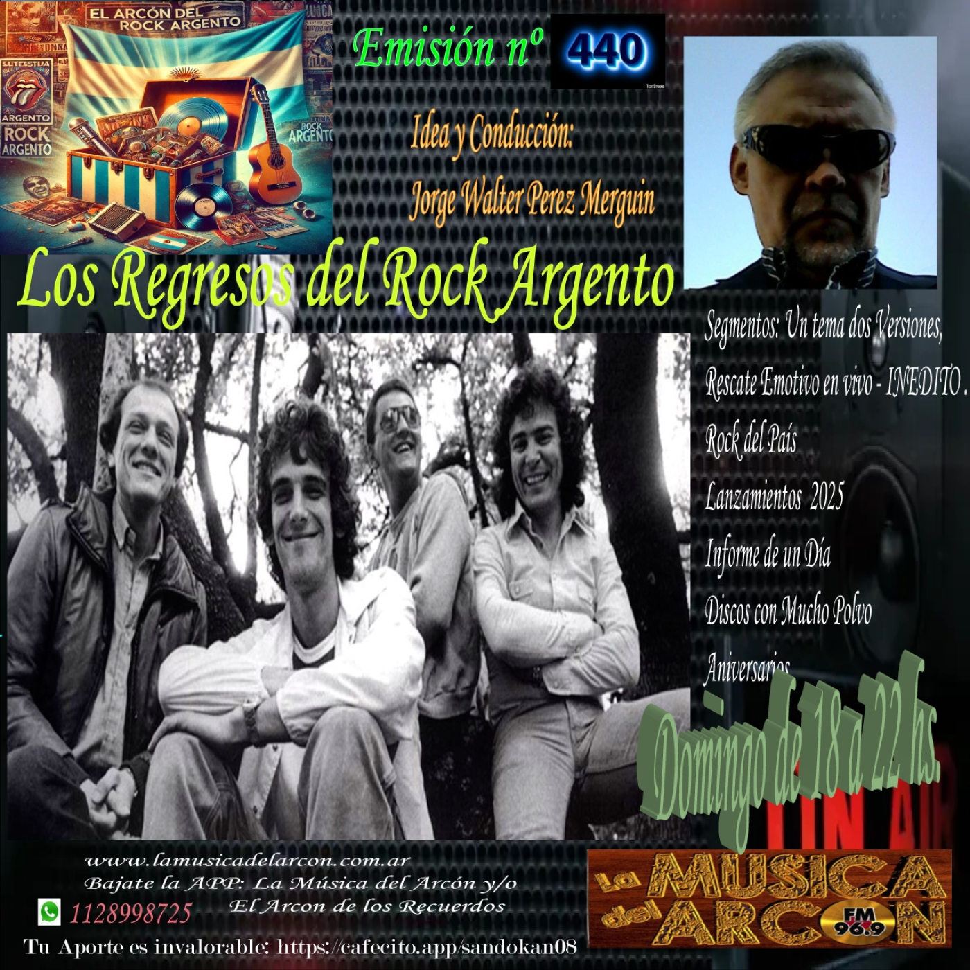 El Arcon del Rock Argento - Emision nº 440 - Los Regresos parte 1 episode artwork