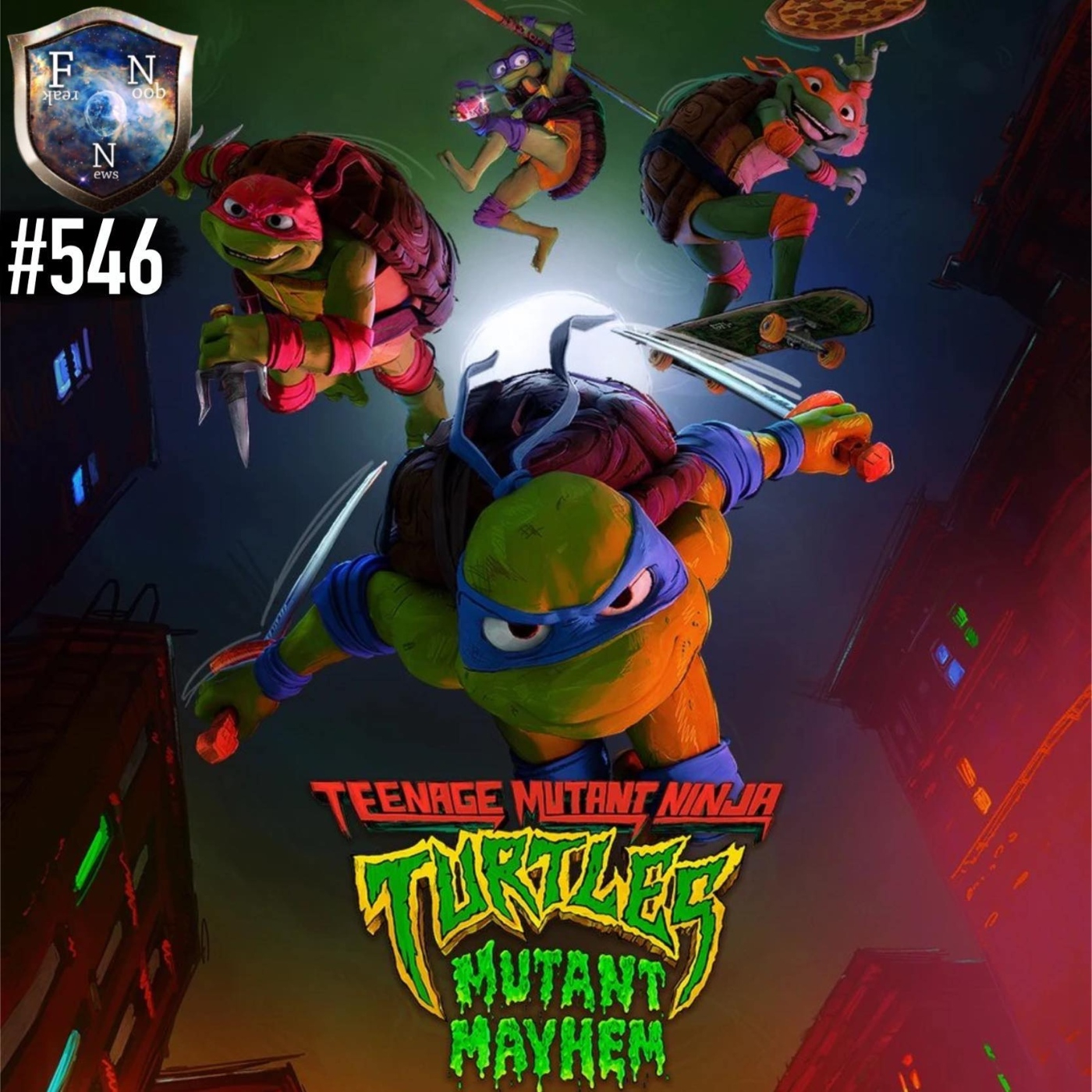 Ep.546 Tortugas Ninja: Caos Mutante episode artwork