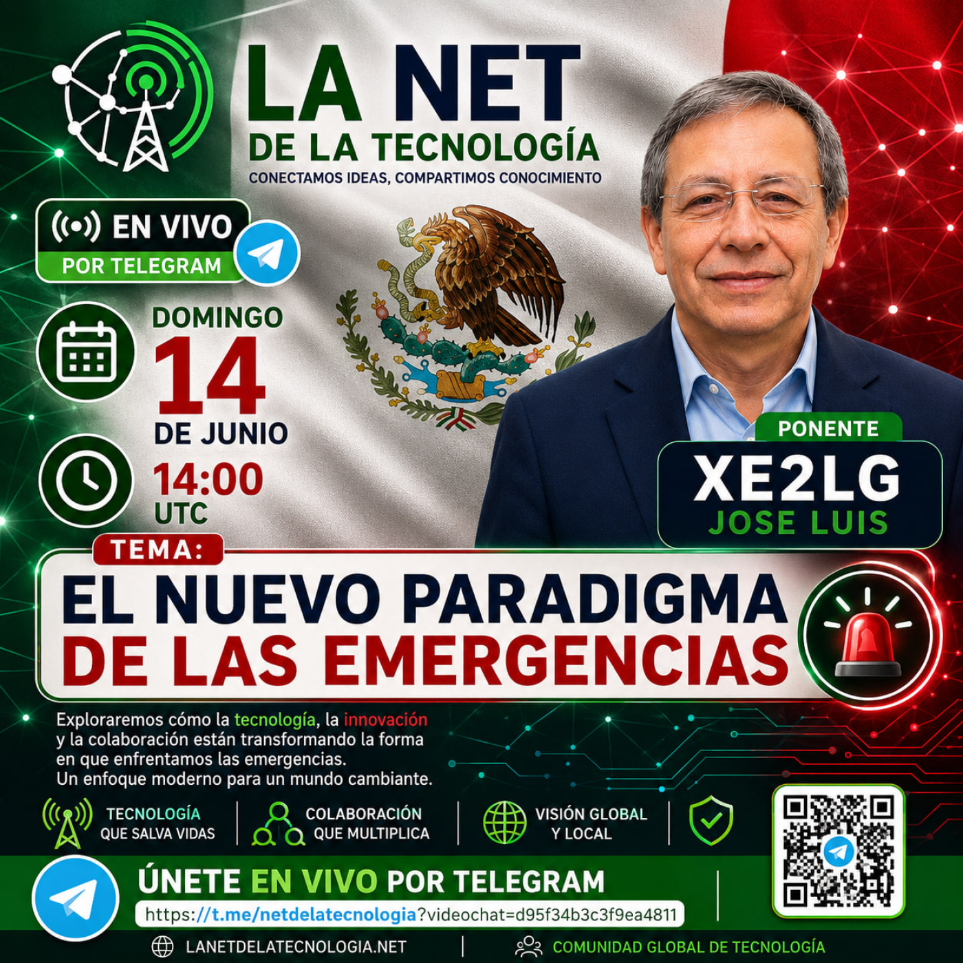 #531 El nuevo paradigma de las emergencias por XE2LG Jose Luis episode artwork
