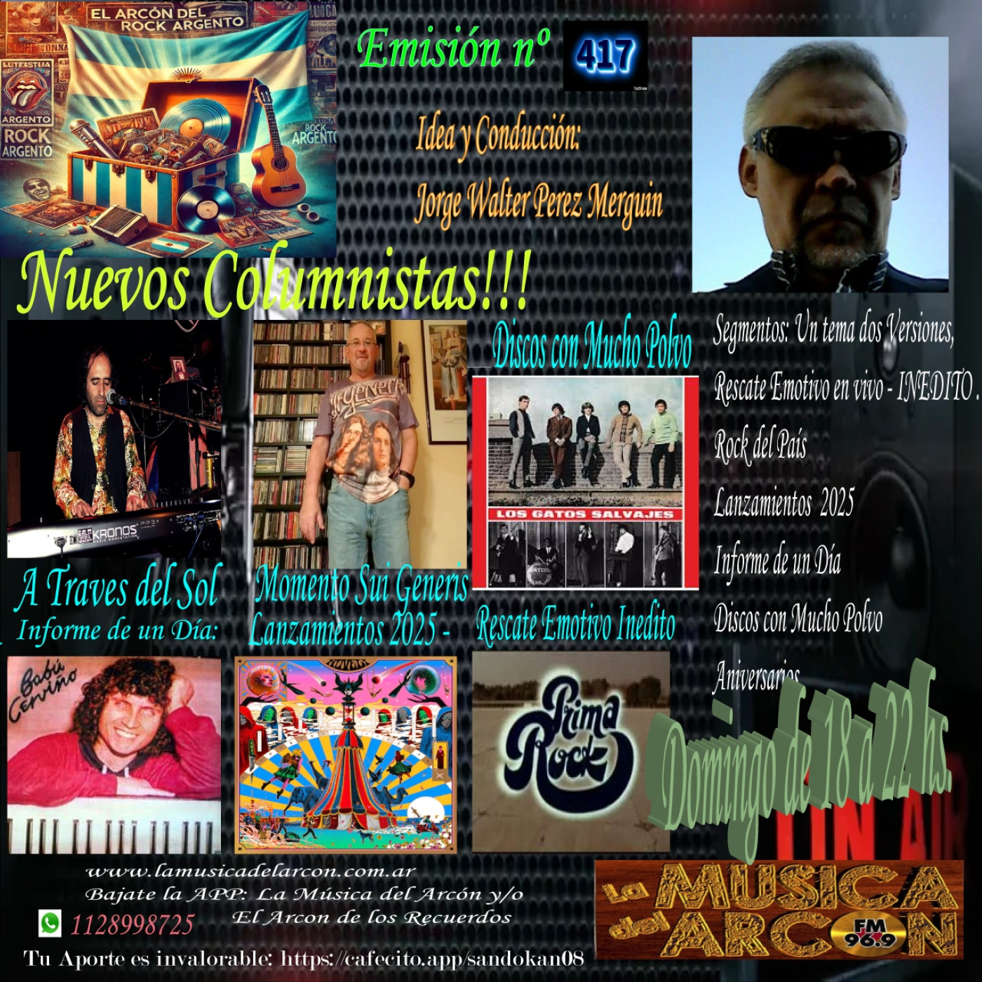 El Arcon del Rock Argento - Emision nº 417 Columnistas episode artwork